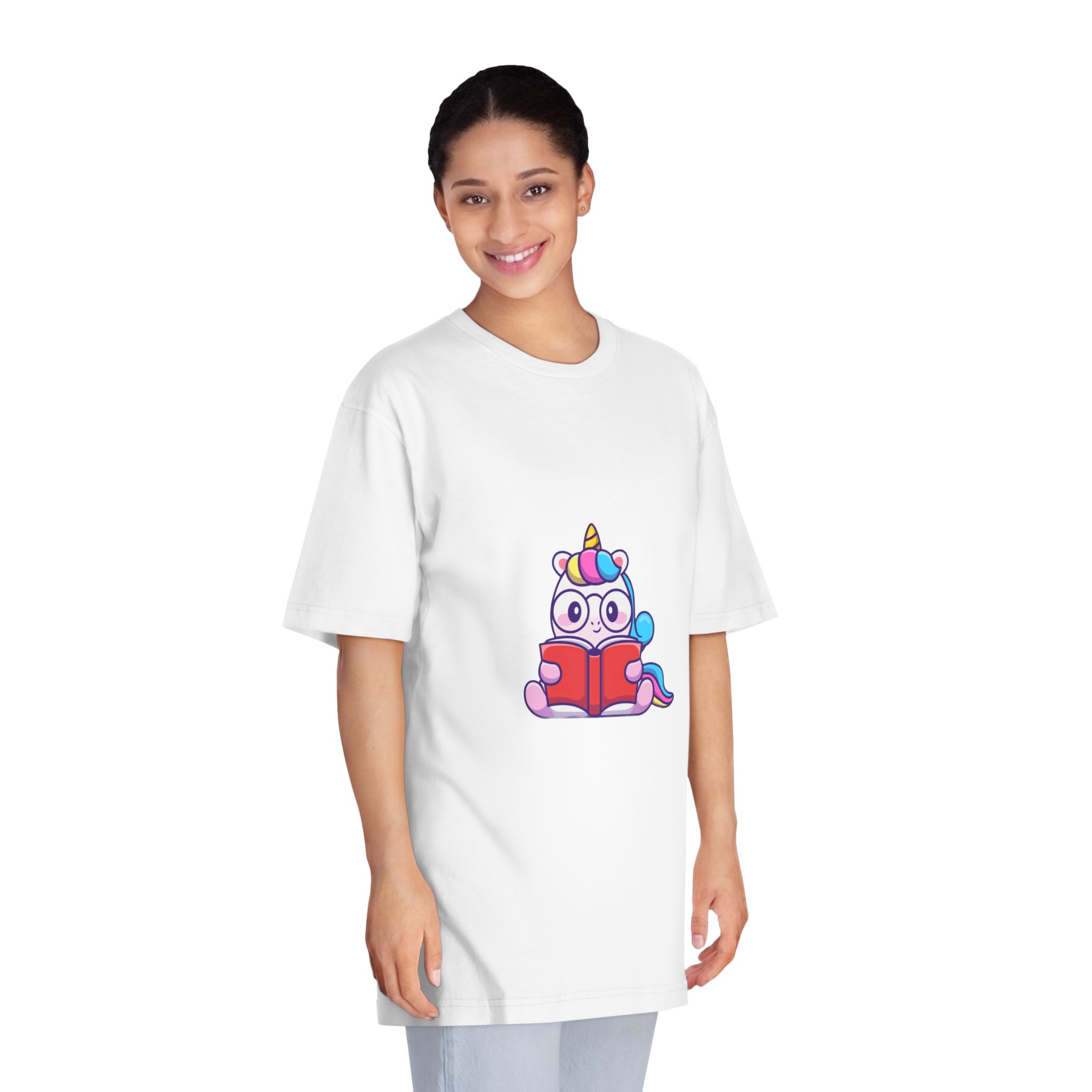 Unicorn V486 Unisex Classic Crewneck T Shirt - Image 3