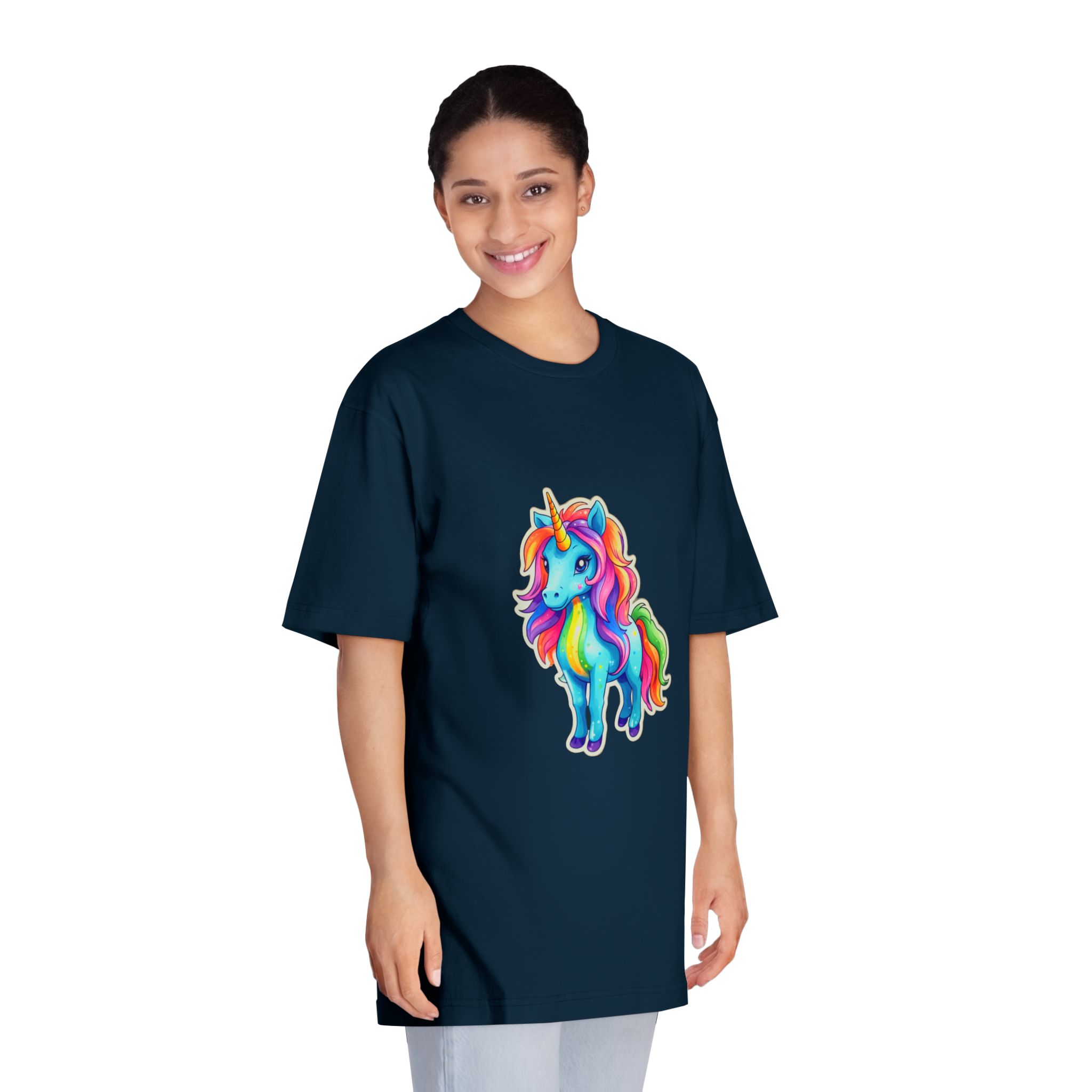 Unicorns 318 Unisex Classic Crewneck T Shirt - Image 19