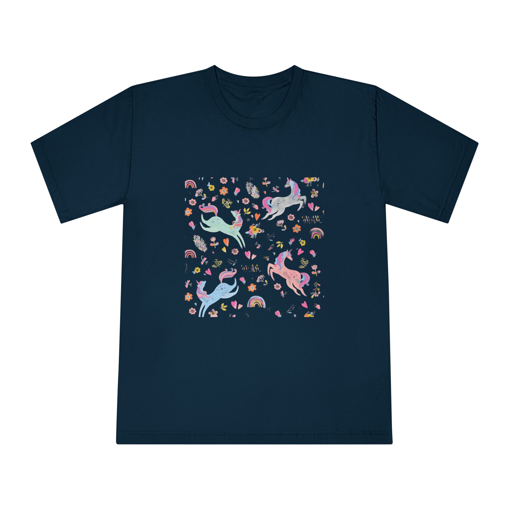 Unicorn V529 Unisex Classic Crewneck T Shirt - Image 17