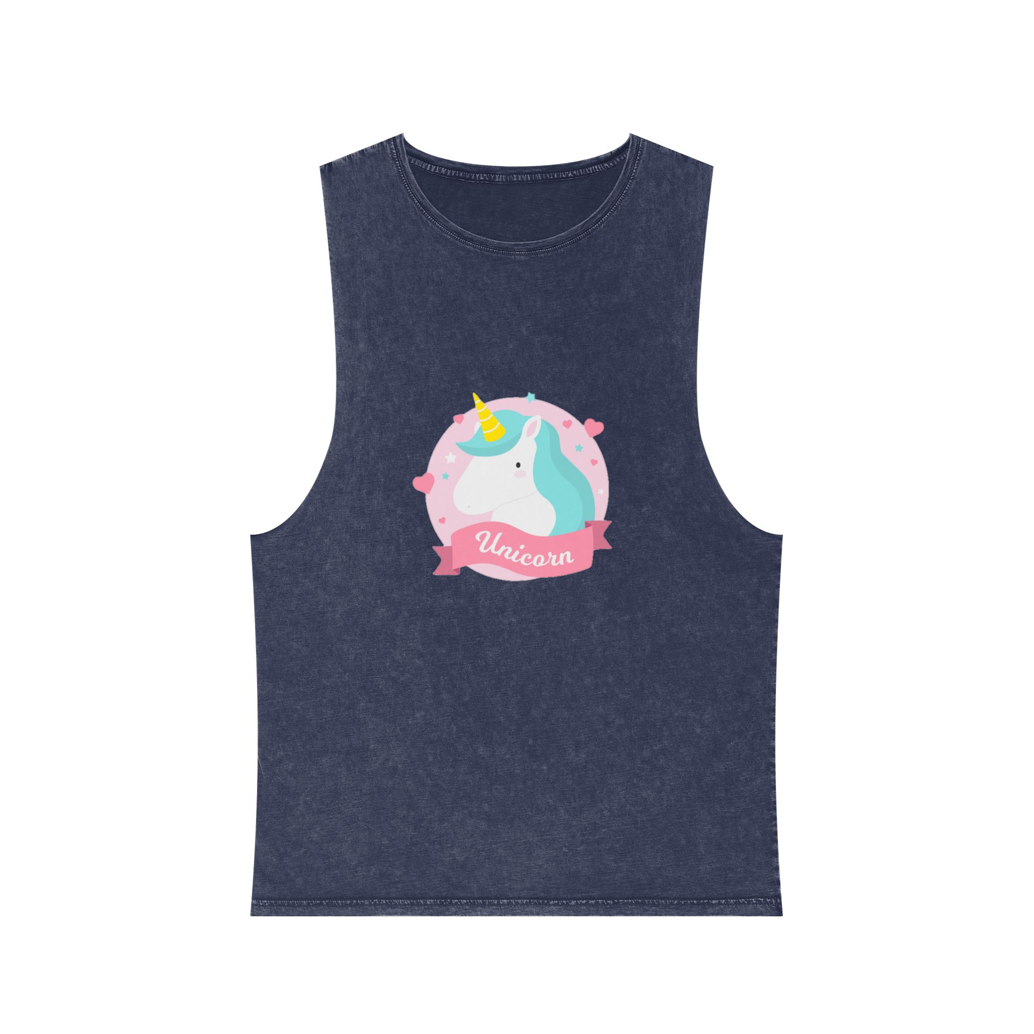 Unicorn V184 Unisex Stonewash Tank Top - Image 13