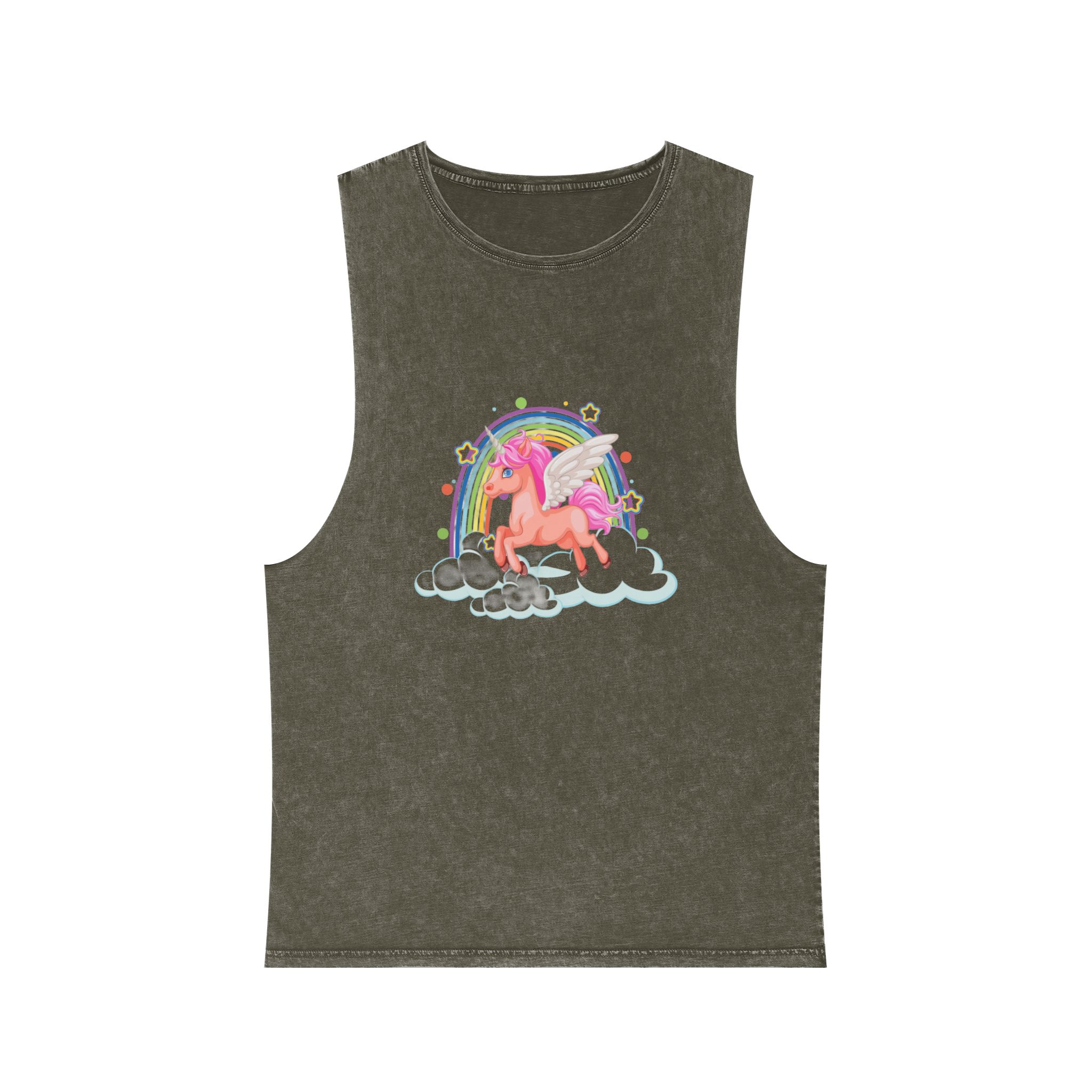 Original Design 7ED97B Unisex Stonewash Tank Top - Image 5