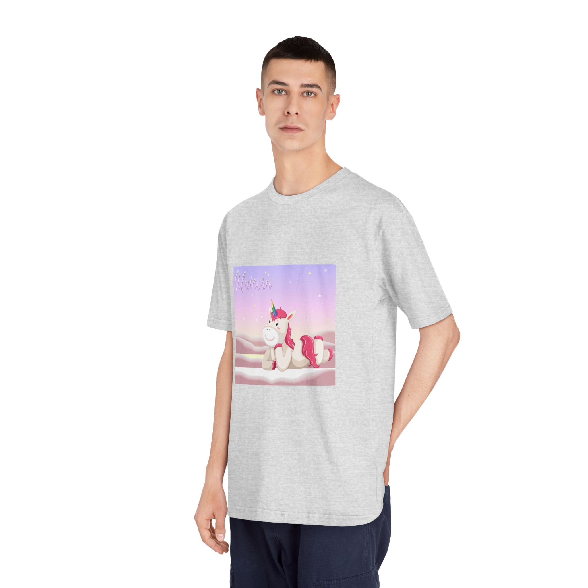 Unicorn V519 Unisex Classic Crewneck T Shirt - Image 16