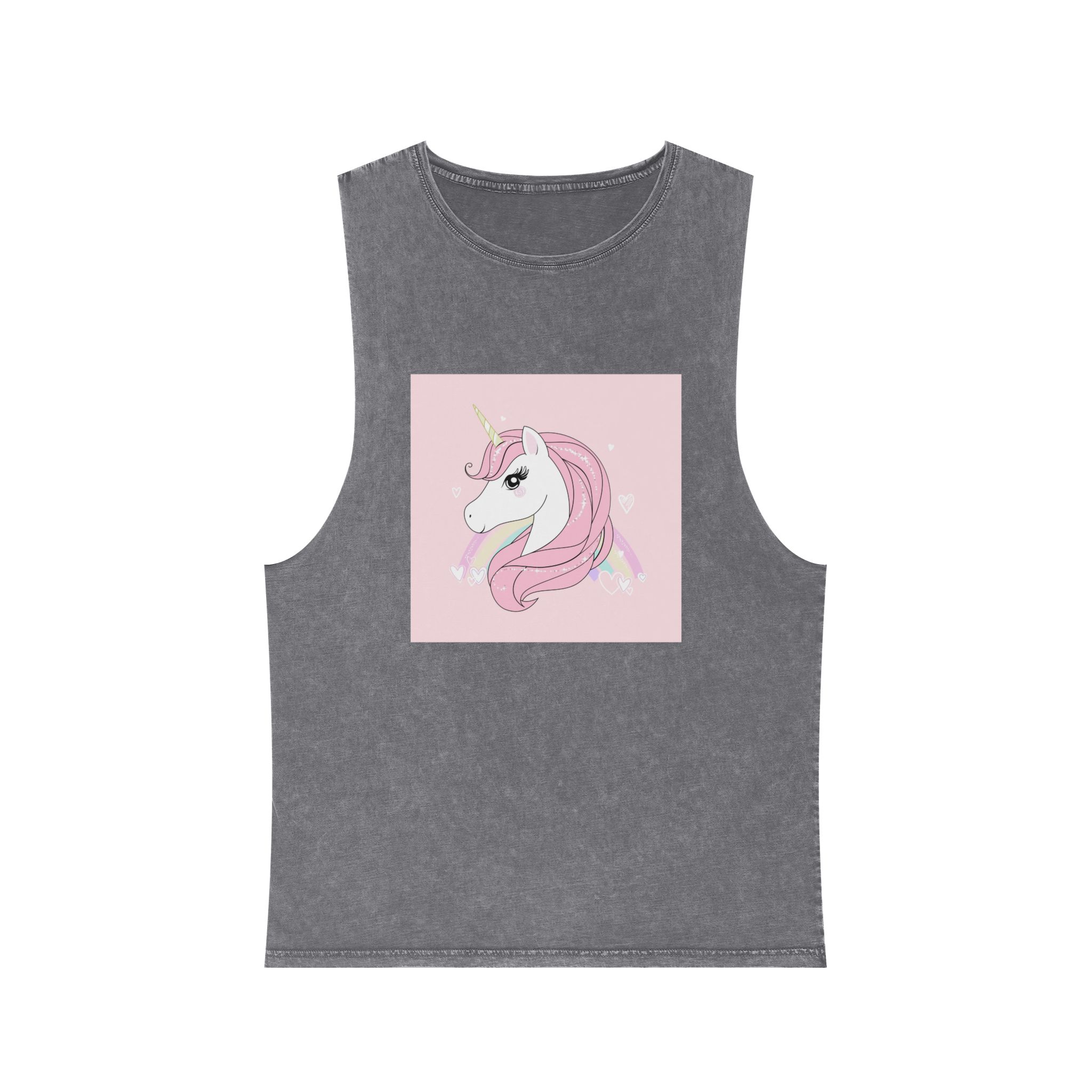 Unicorn V532 Unisex Stonewash Tank Top - Image 9