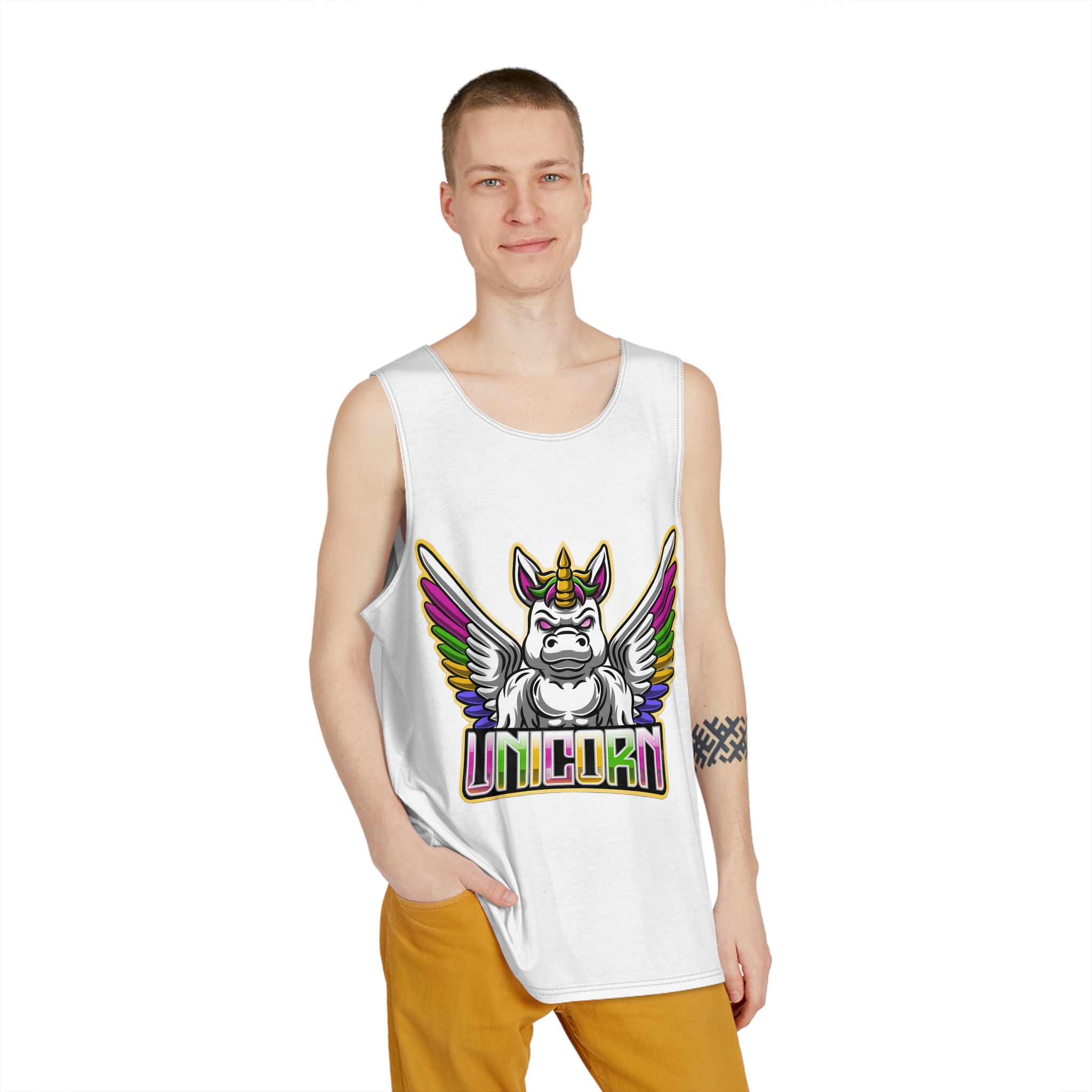 Unicorn Team Mens Tank Aop - Image 3