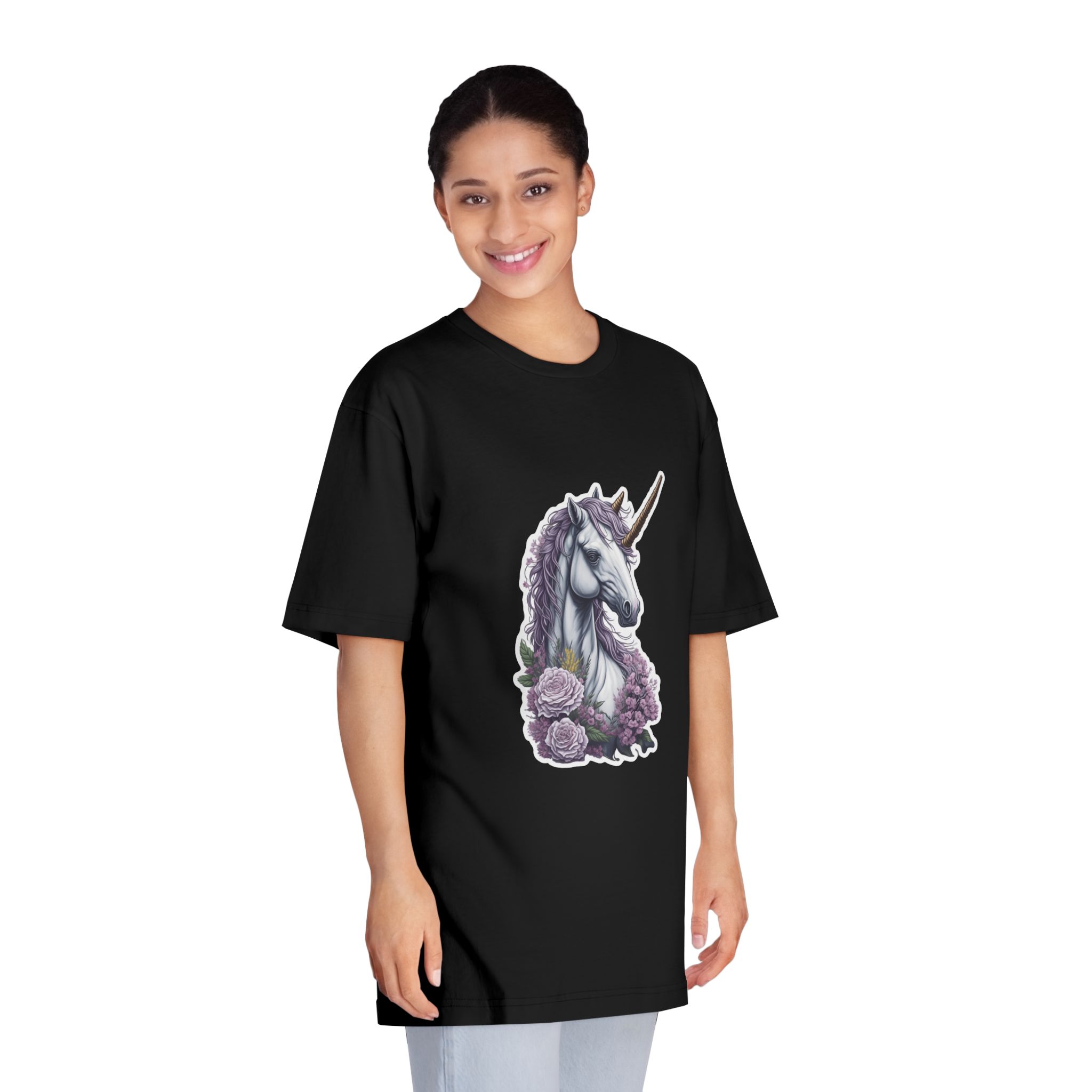 Unicorns 265 Unisex Classic Crewneck T Shirt - Image 7