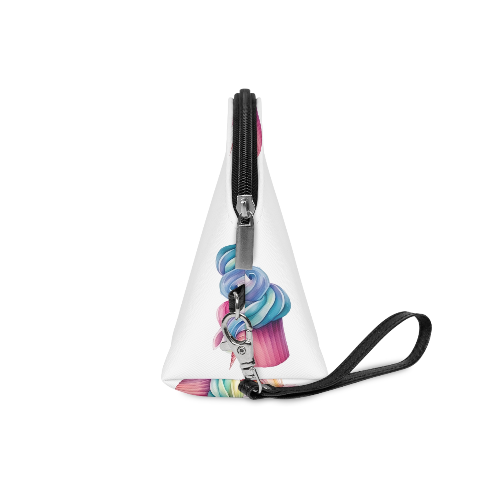 There Is Cupcake With Unicorn Face Top It Generative Ai Makeup Bag - Image 3