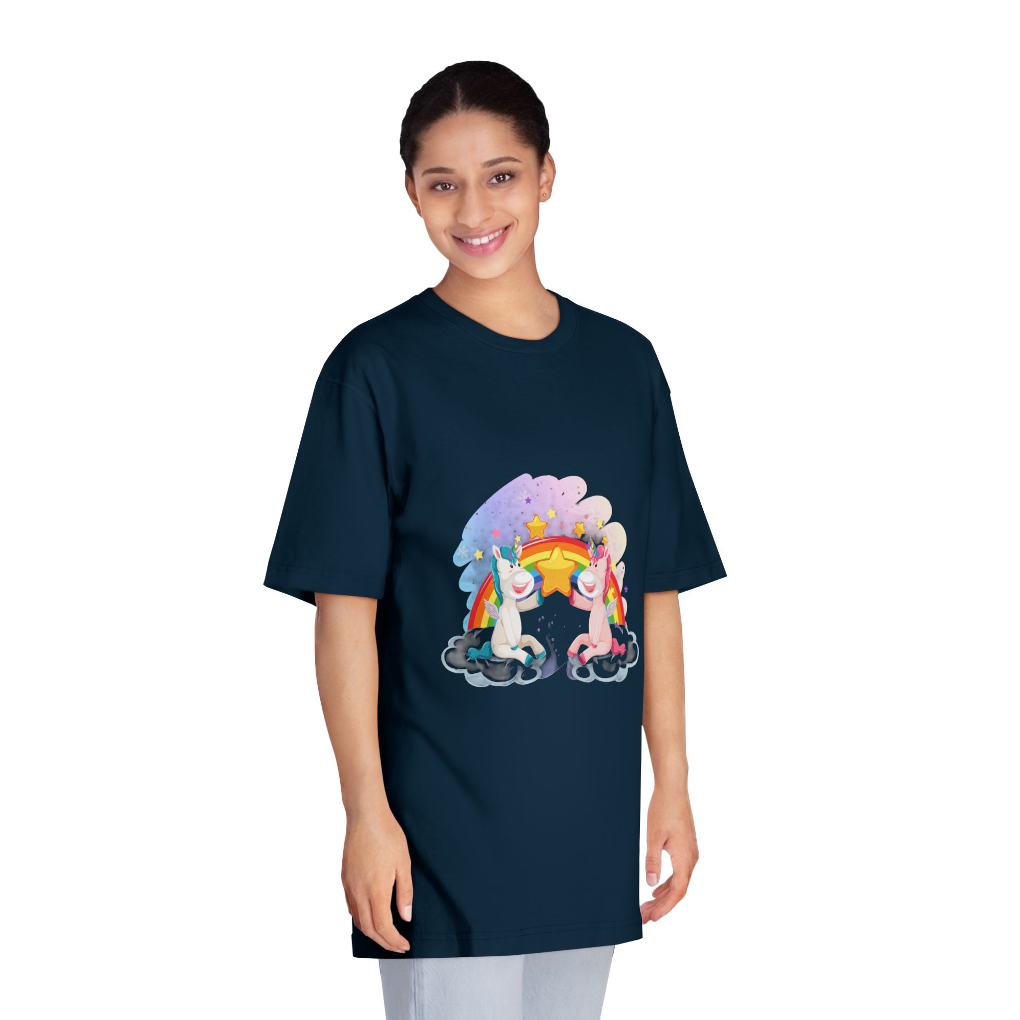 Unicorn V759 Unisex Classic Crewneck T Shirt - Image 19