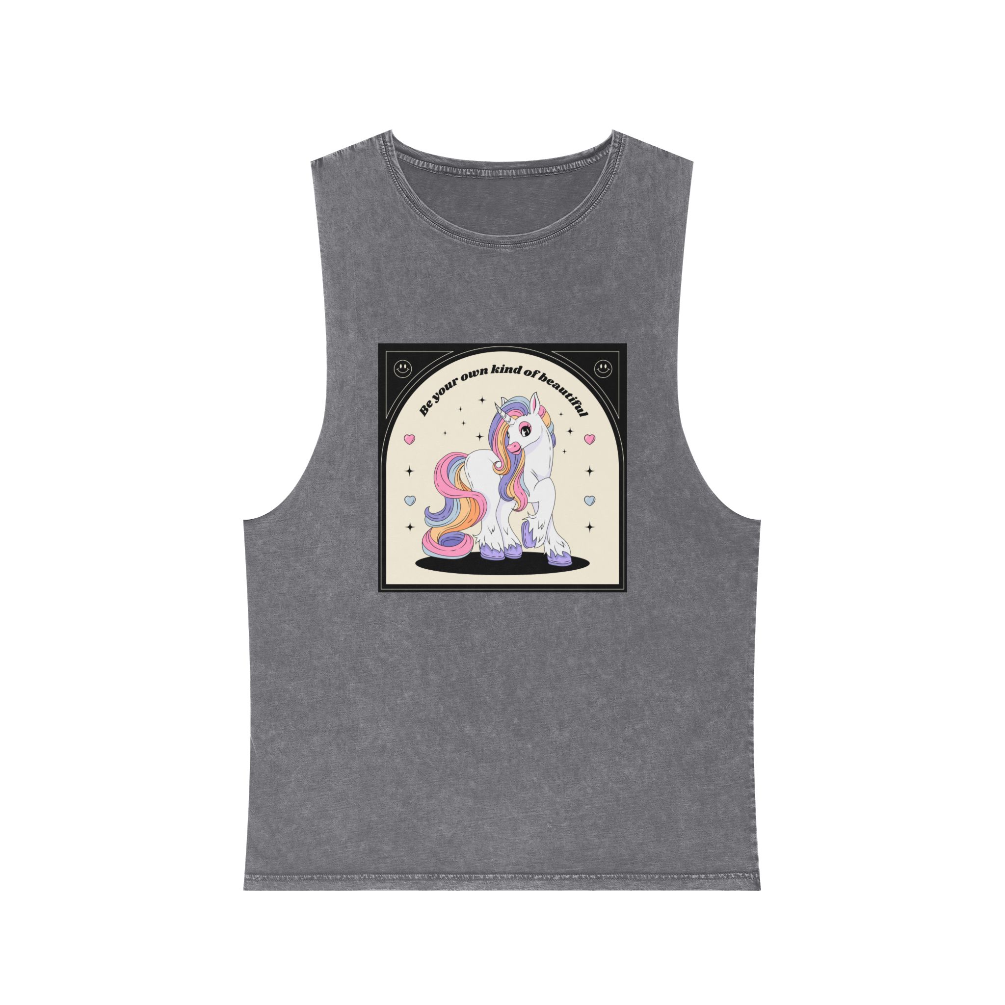 Unicorn V454 Unisex Stonewash Tank Top - Image 9