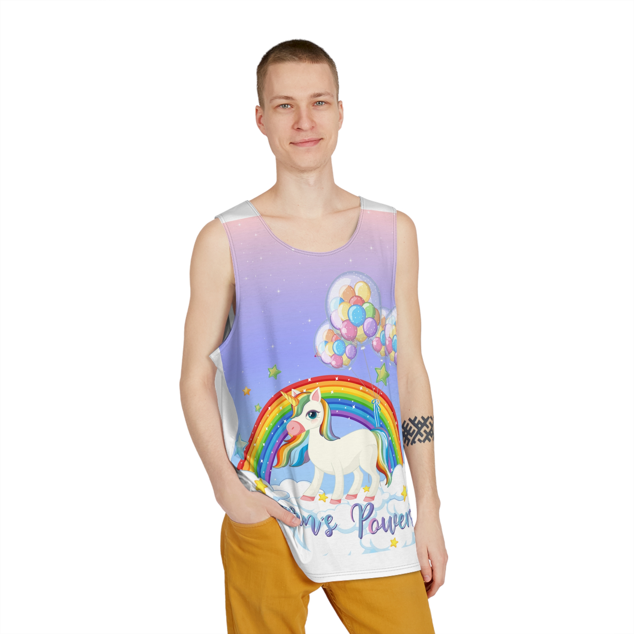 Unicorn V466 Mens Tank Aop - Image 3