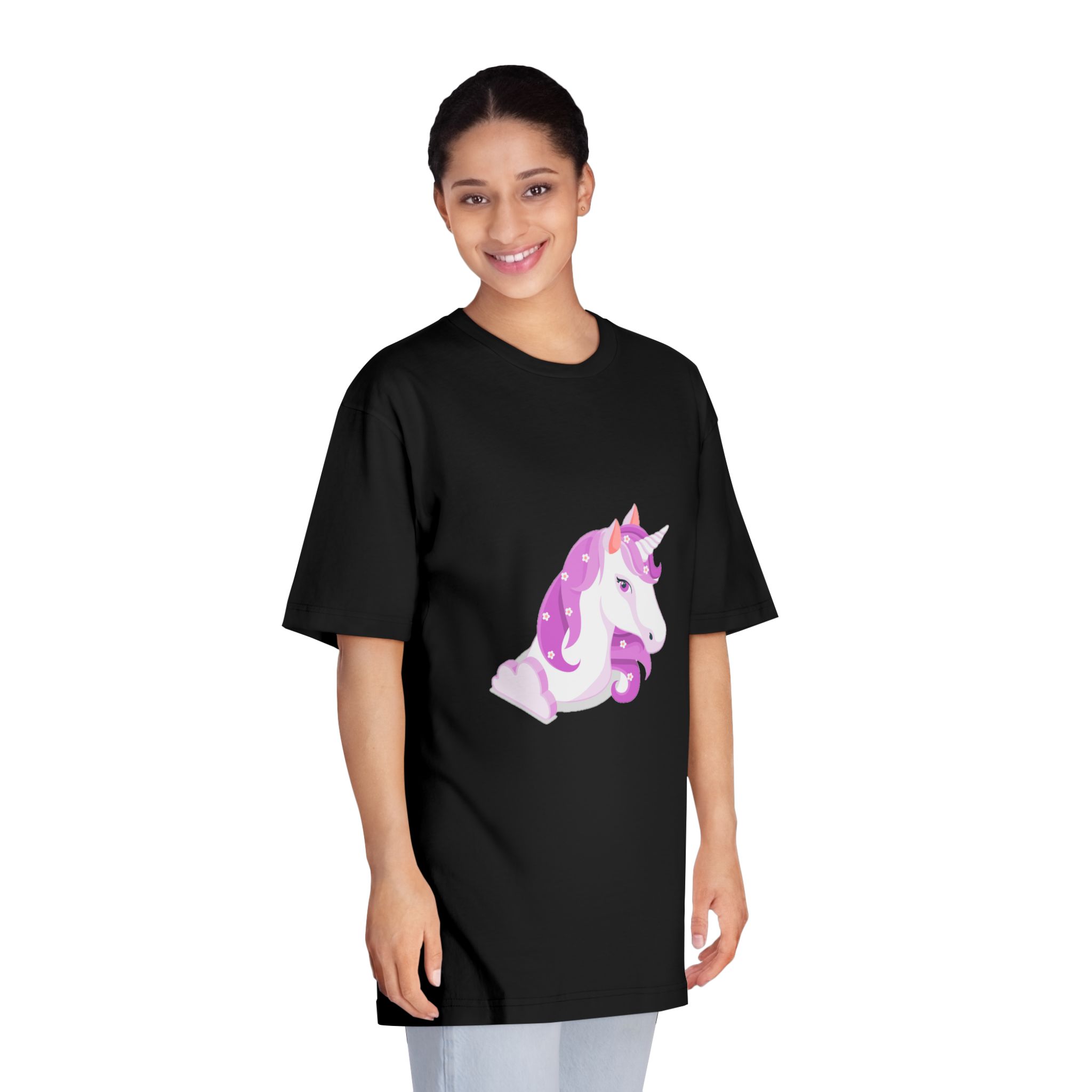 Unicorn V788 Unisex Classic Crewneck T Shirt - Image 7