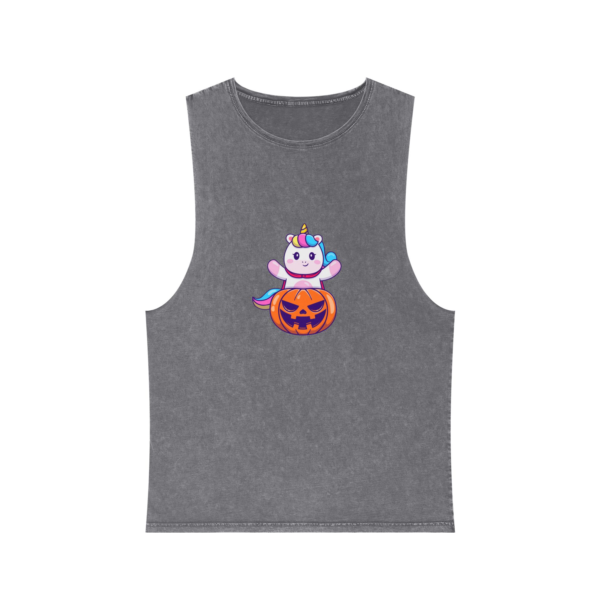 Unicorn V514 Unisex Stonewash Tank Top - Image 9