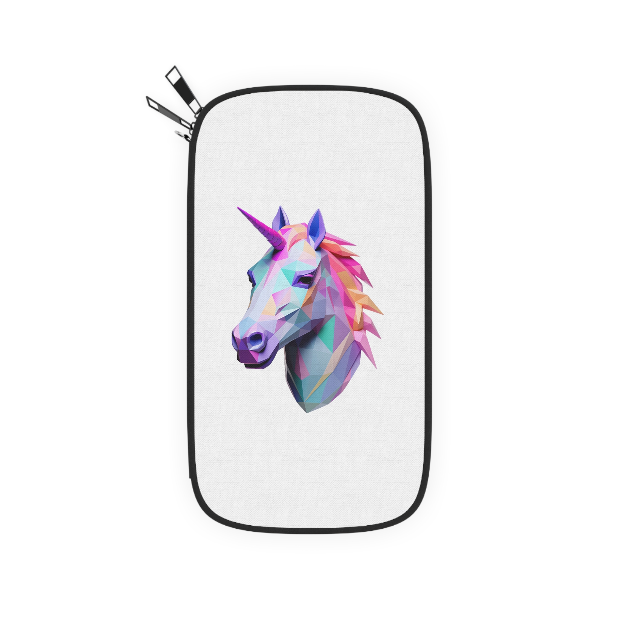 Fondo de “mythical Unicorn With Poly Style” Eliminado Passport Wallet - Image 2