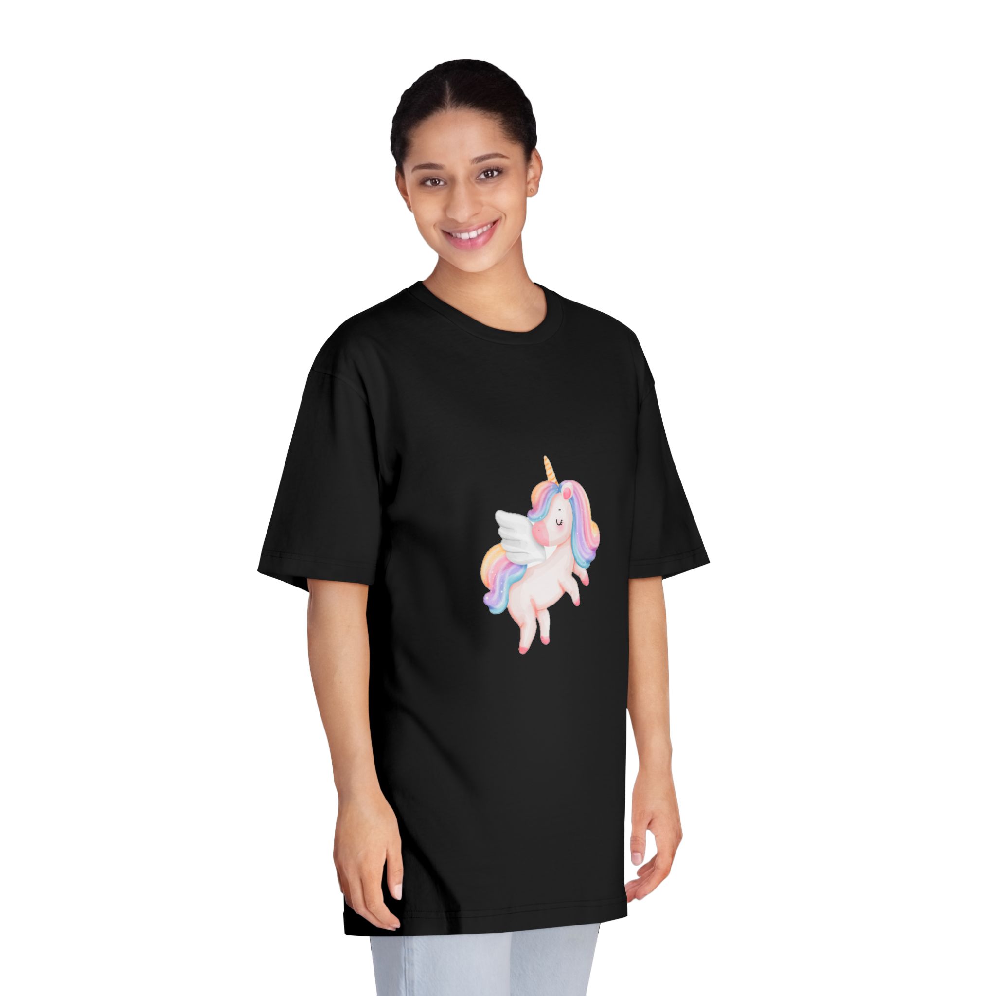 Unicorn V903 Unisex Classic Crewneck T Shirt - Image 7