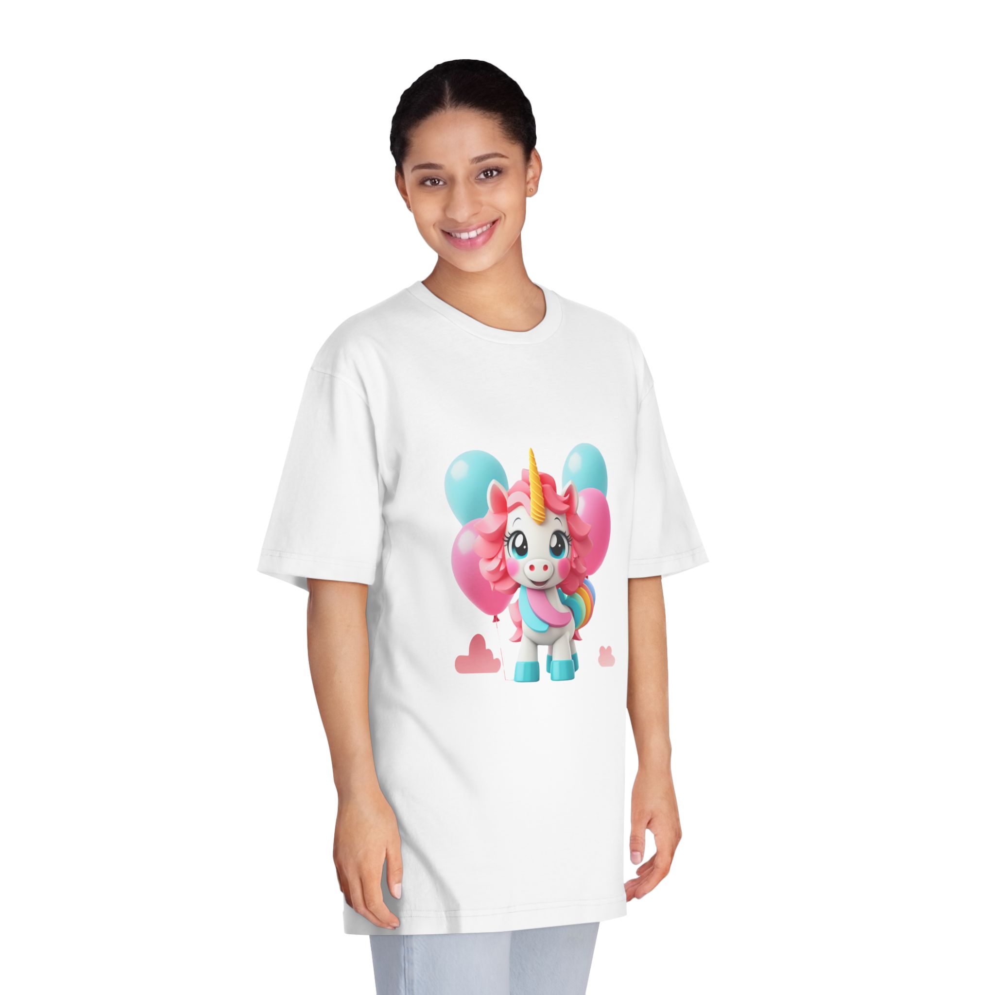 Unicorns 421 Unisex Classic Crewneck T Shirt - Image 3