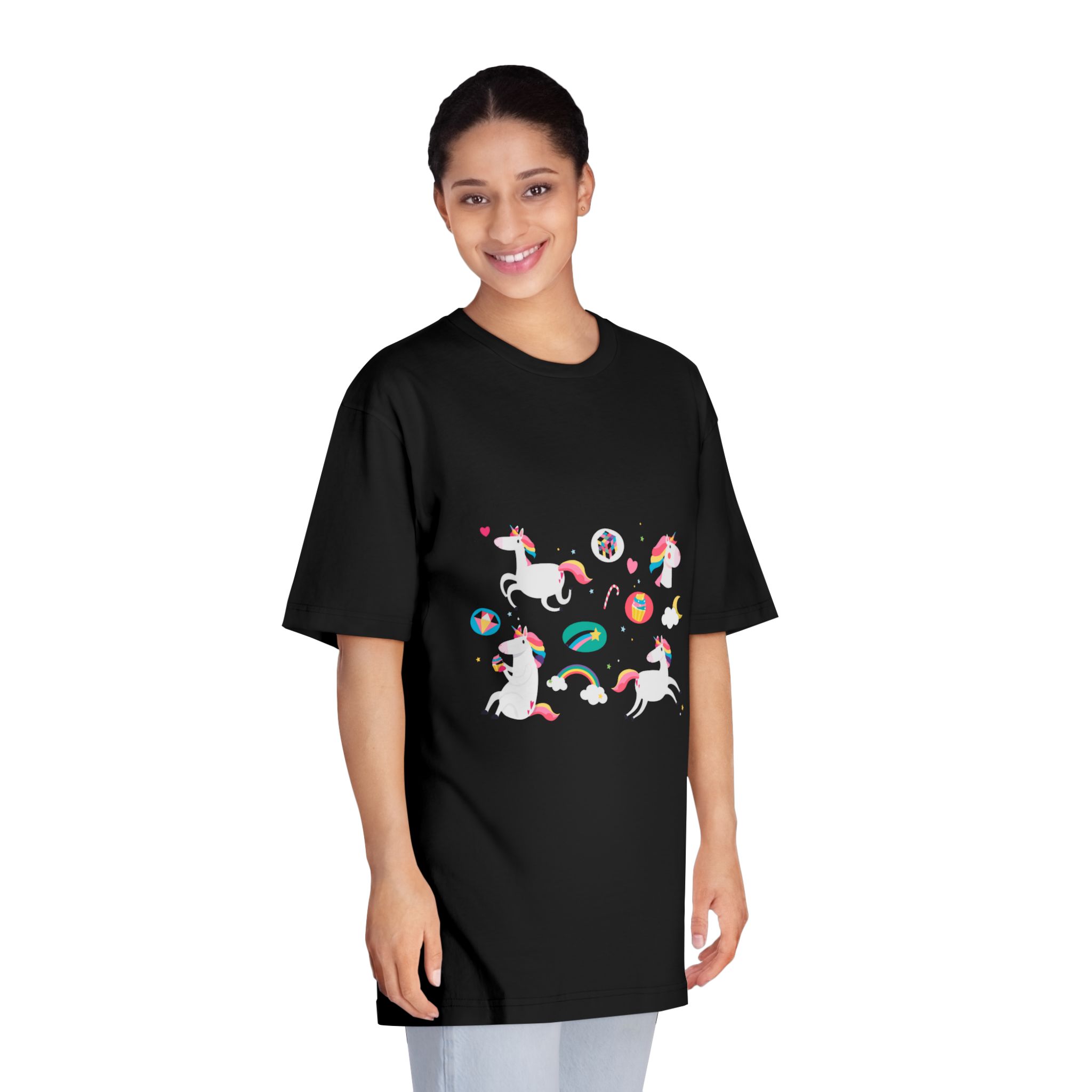 Unicorns 65 Unisex Classic Crewneck T Shirt - Image 7