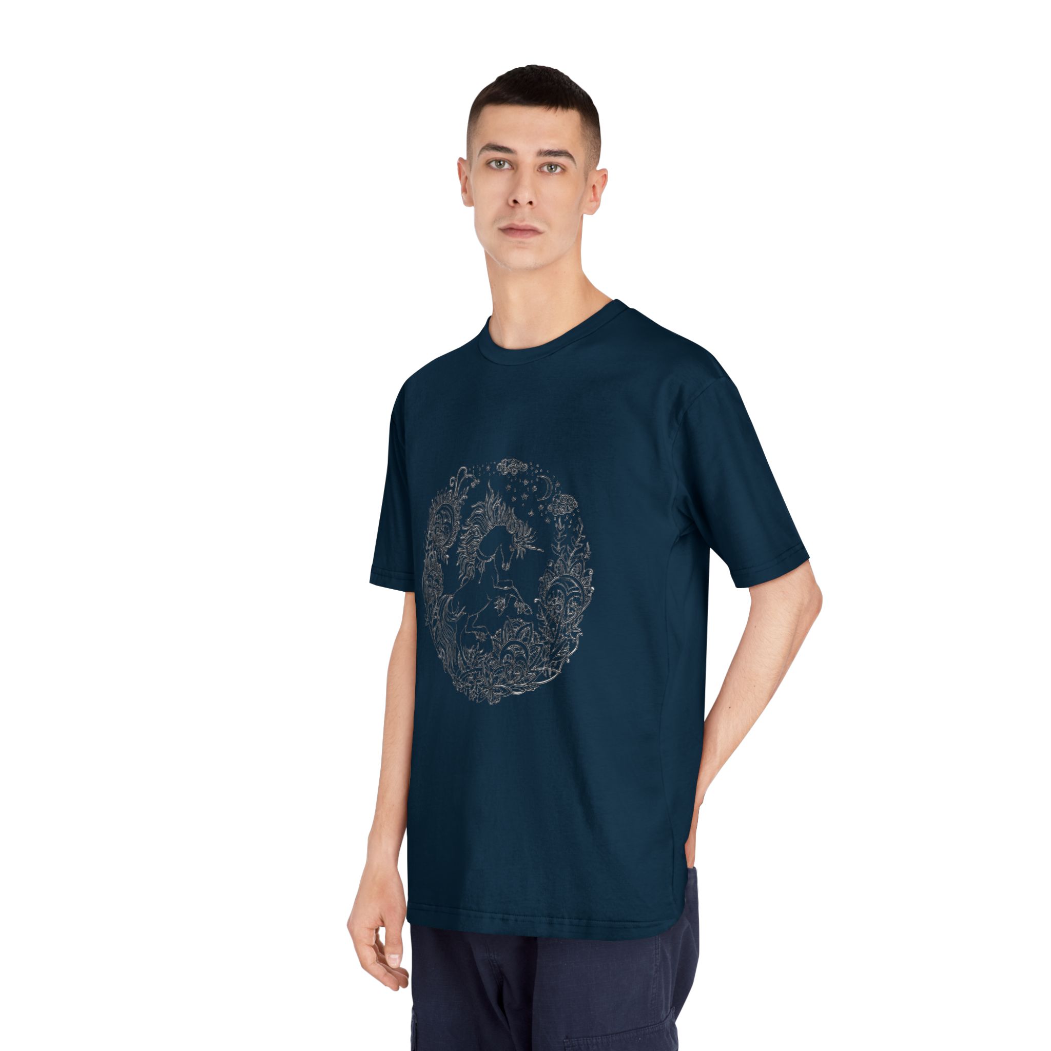 Unicorn V847 Unisex Classic Crewneck T Shirt - Image 20