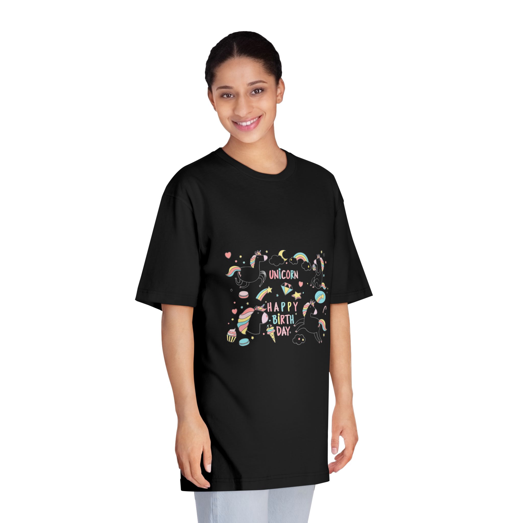 Unicorn V9 Unisex Classic Crewneck T Shirt - Image 7