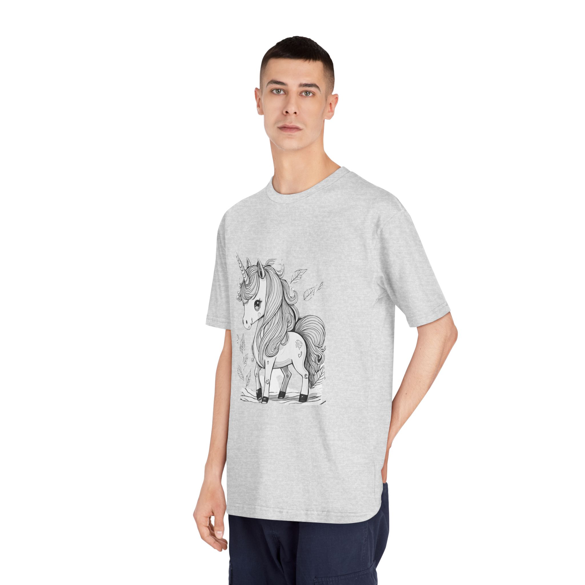 Unicorns 230 Unisex Classic Crewneck T Shirt - Image 16