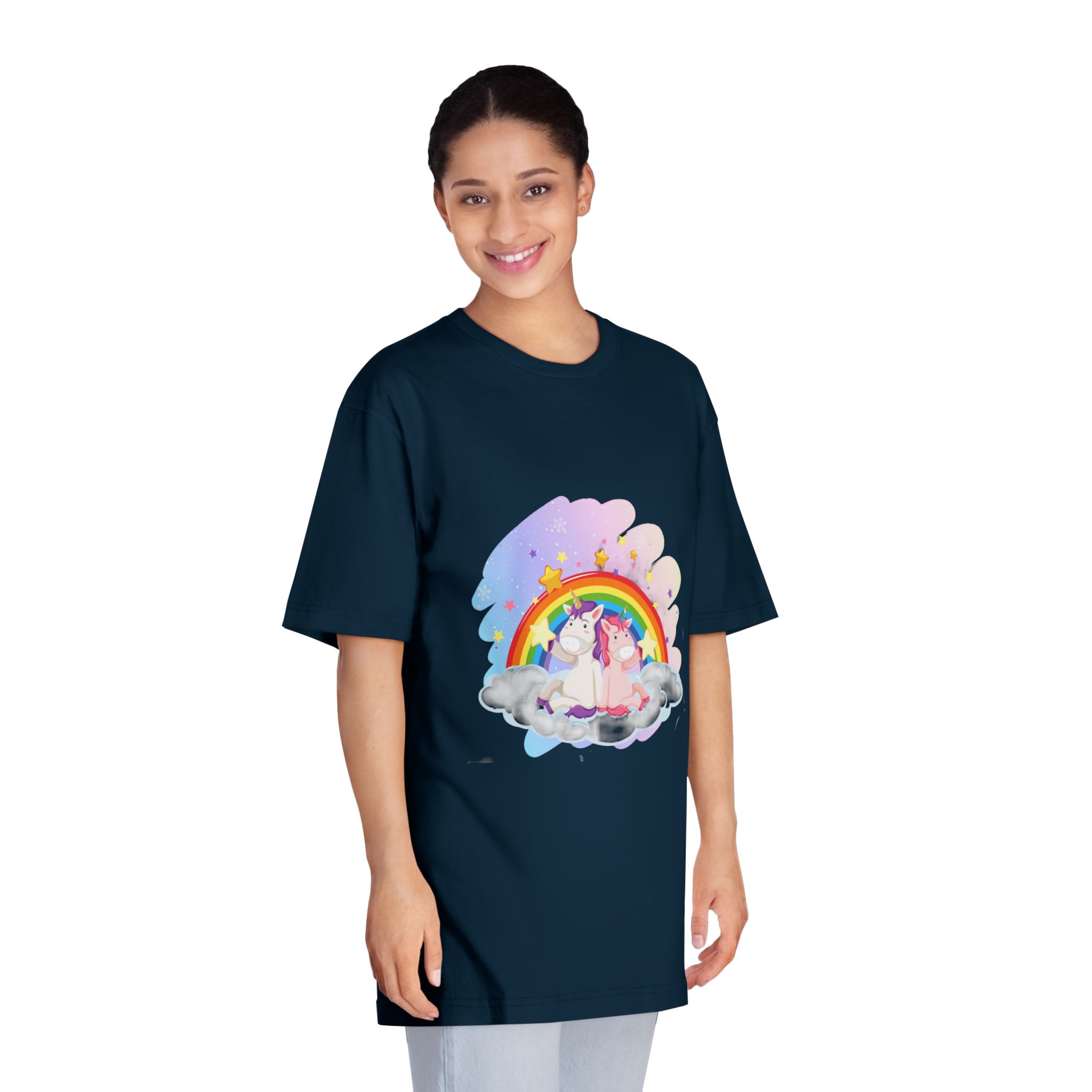 Unicorn V637 Unisex Classic Crewneck T Shirt - Image 19