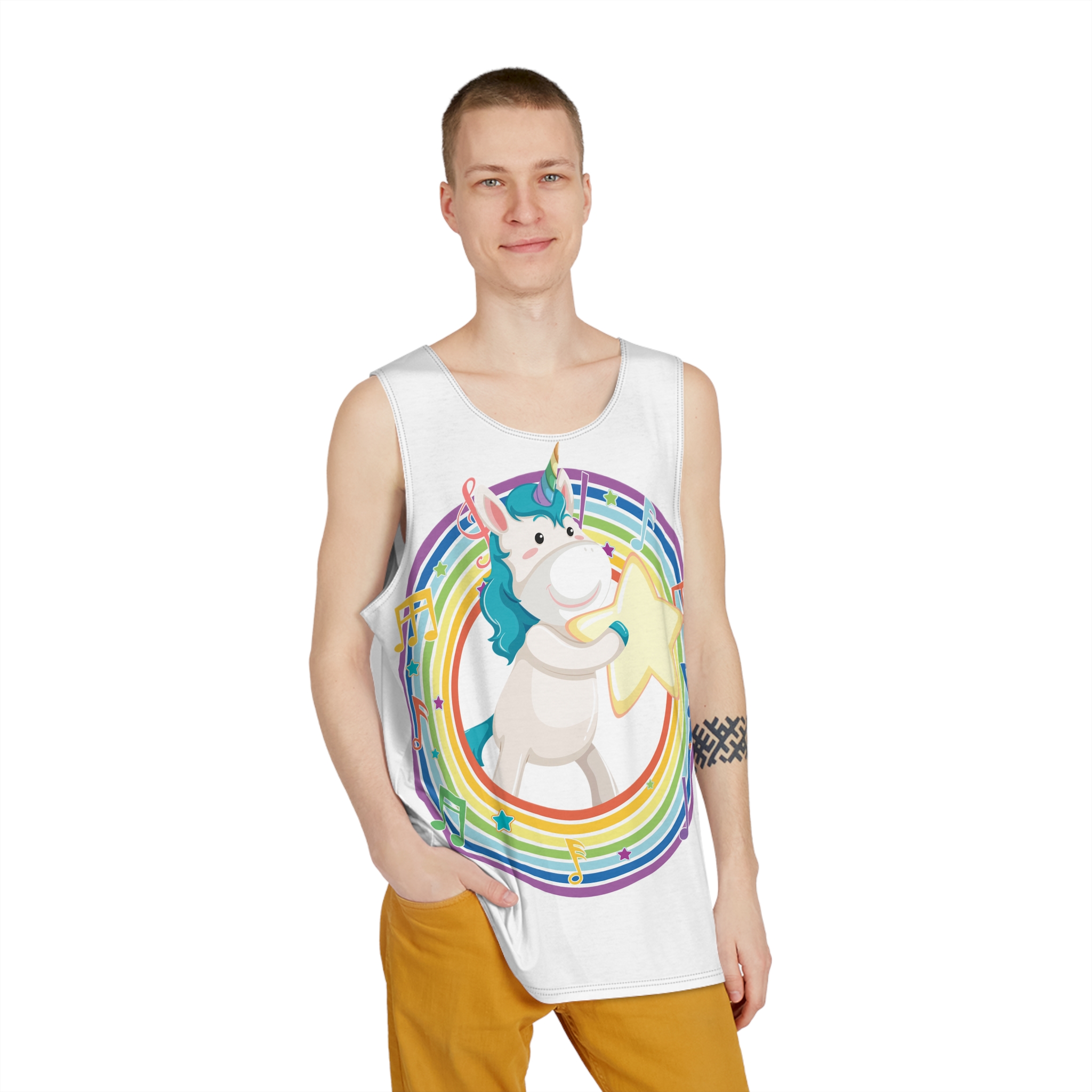 Unicorn V646 Mens Tank Aop - Image 3