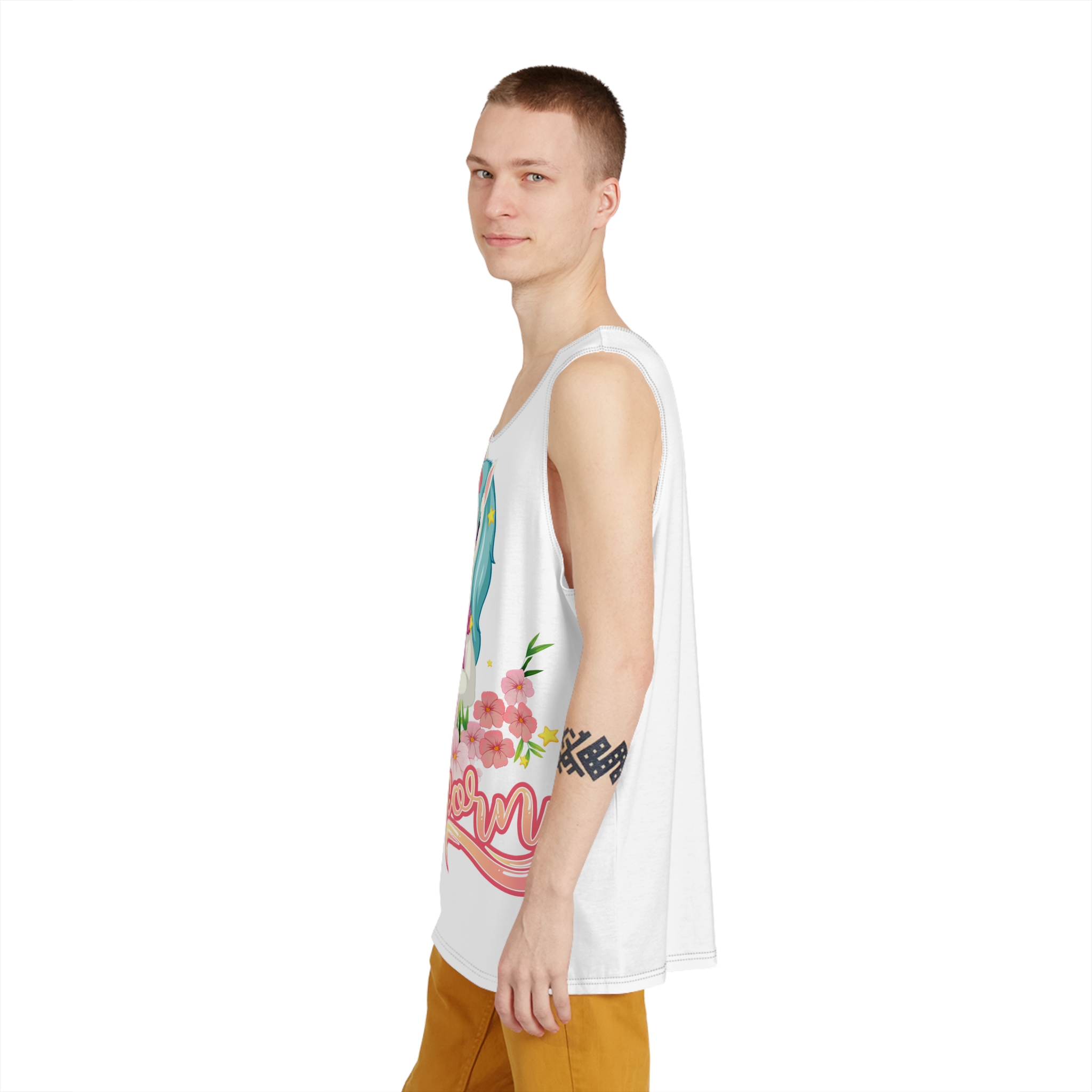 Unicorn V442 Mens Tank Aop