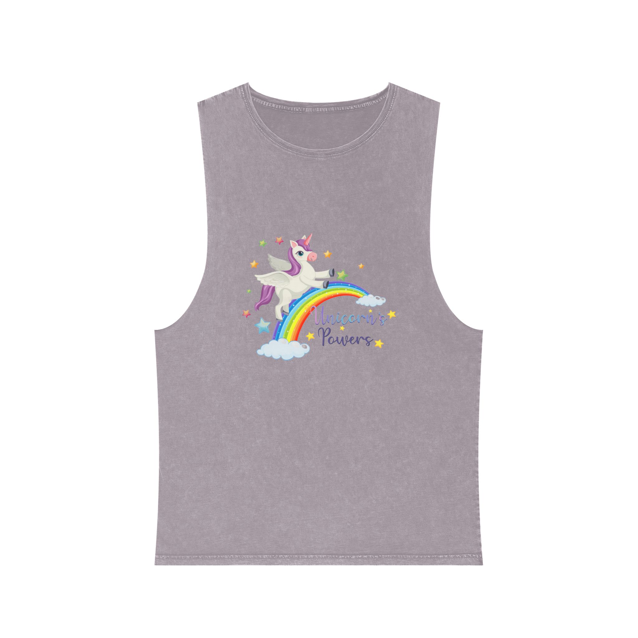 Unicorn V6 Unisex Stonewash Tank Top - Image 17