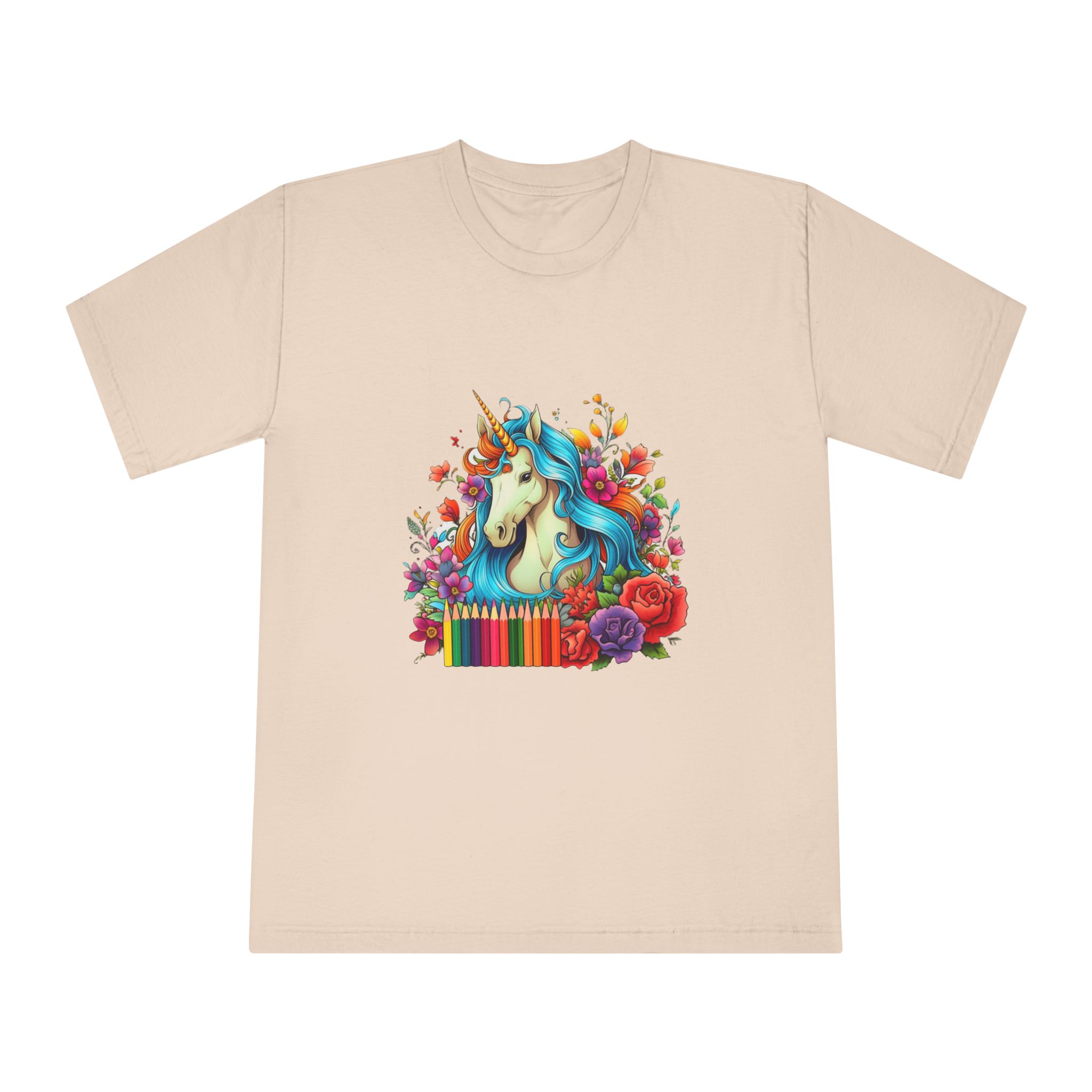 Unicorns 378 Unisex Classic Crewneck T Shirt - Image 9