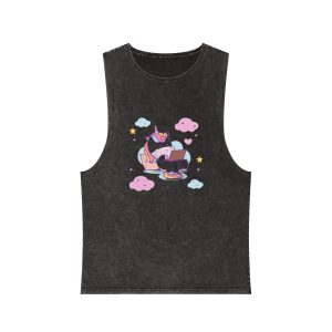 Unicorn V373 Unisex Stonewash Tank Top