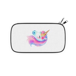 Cute Unicorn Watercolor Hand Painted 01 Passport Wallet