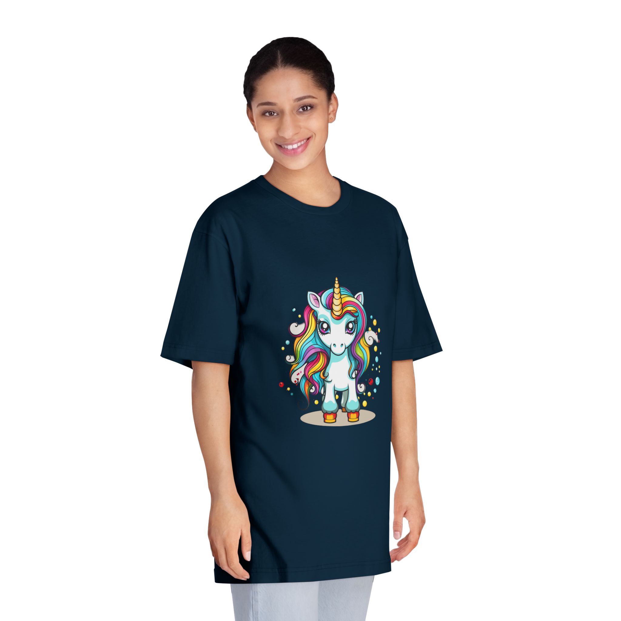 Unicorns 410 Unisex Classic Crewneck T Shirt - Image 19