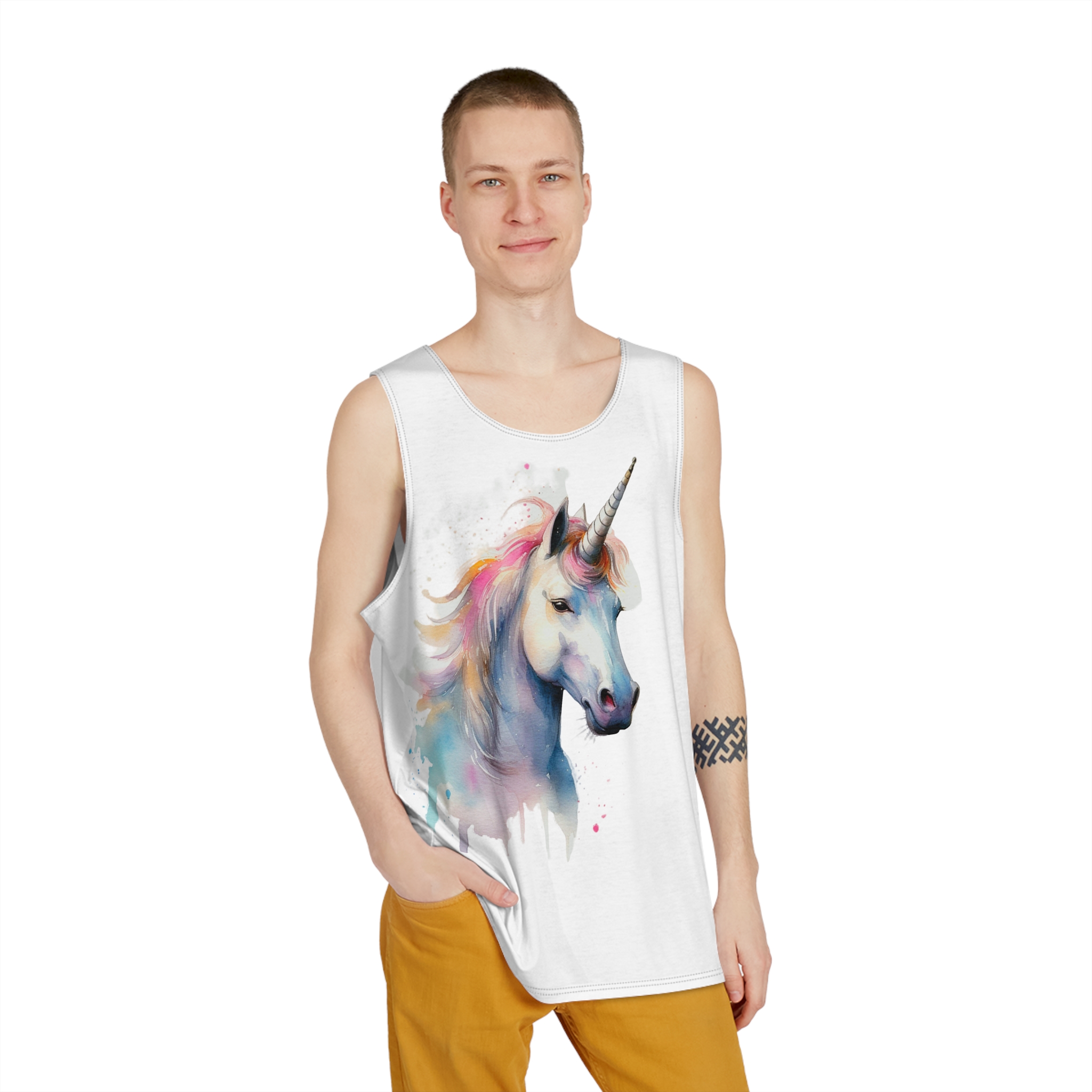 Unicorns 416 Mens Tank Aop - Image 3