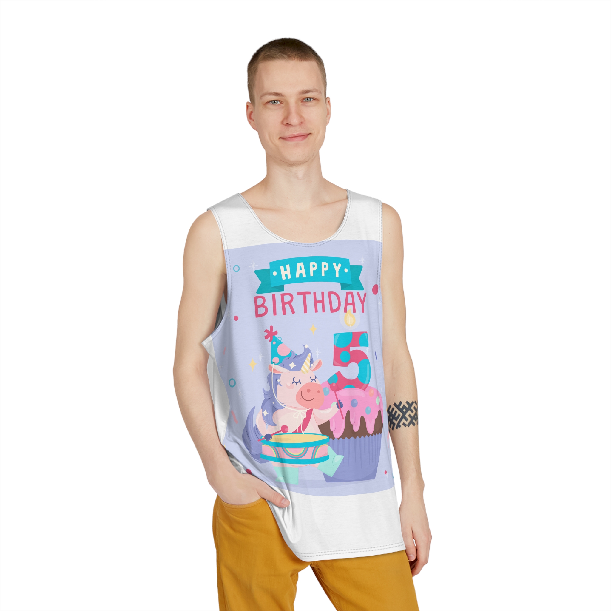 Unicorn V741 Mens Tank Aop - Image 3