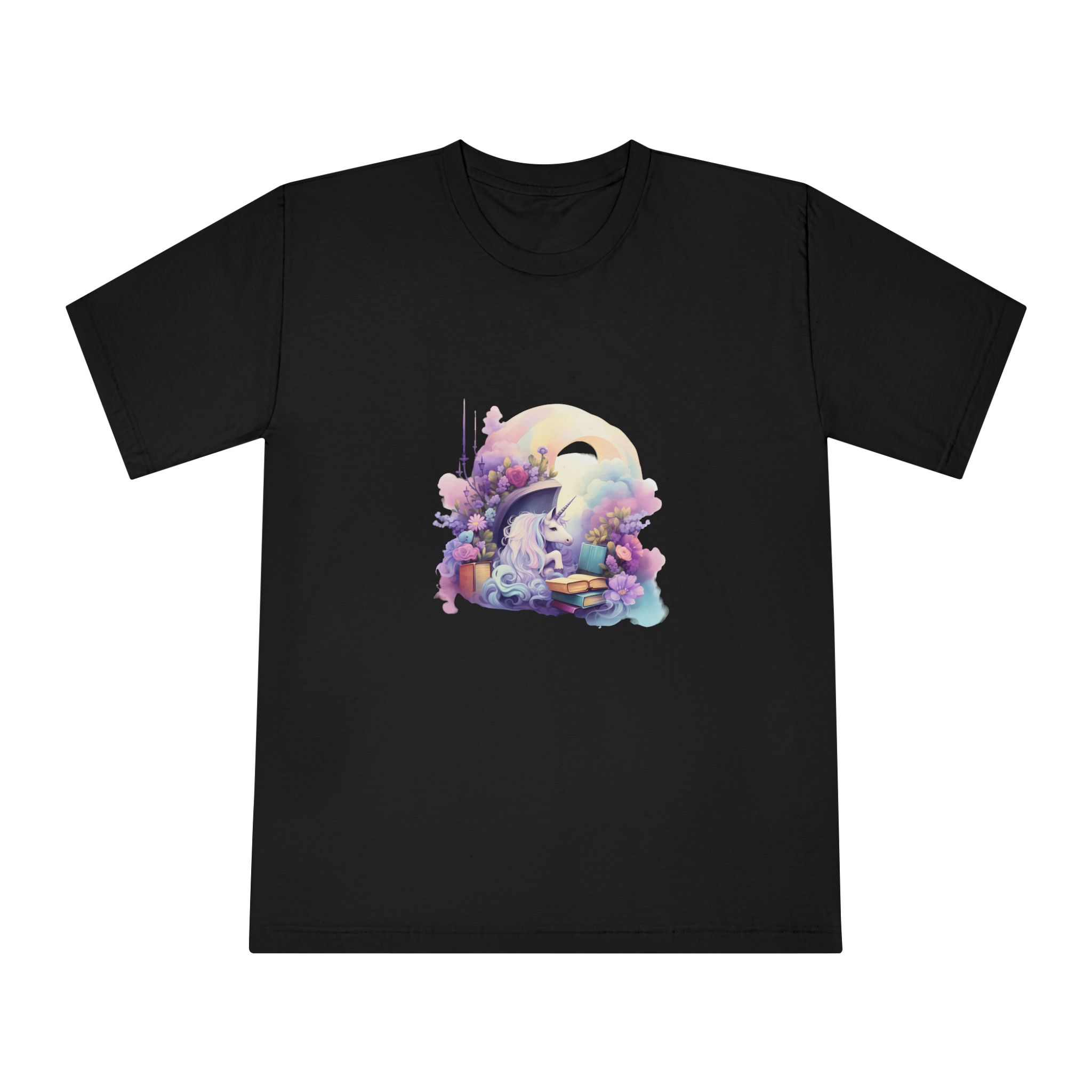 Unicorns 242 Unisex Classic Crewneck T Shirt - Image 5