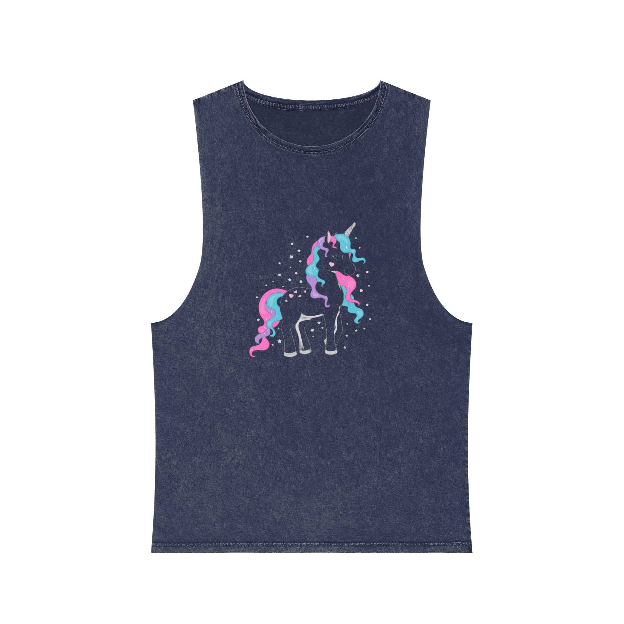 Unicorn V430 Unisex Stonewash Tank Top - Image 13