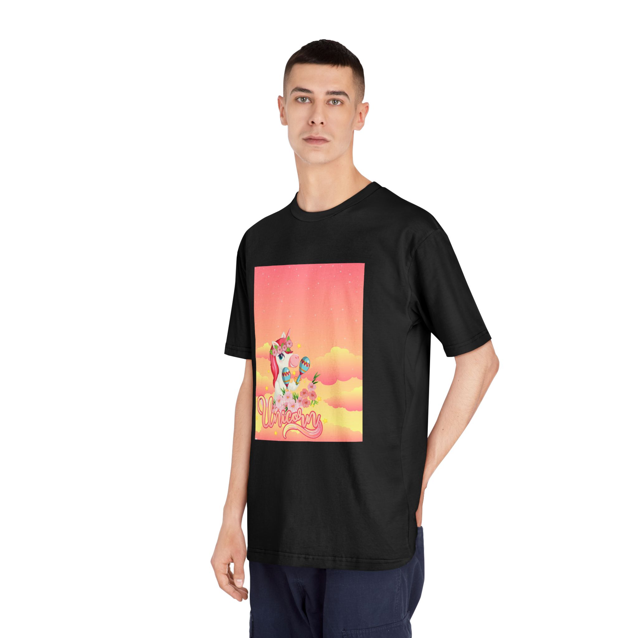 Unicorn V471 Unisex Classic Crewneck T Shirt - Image 8