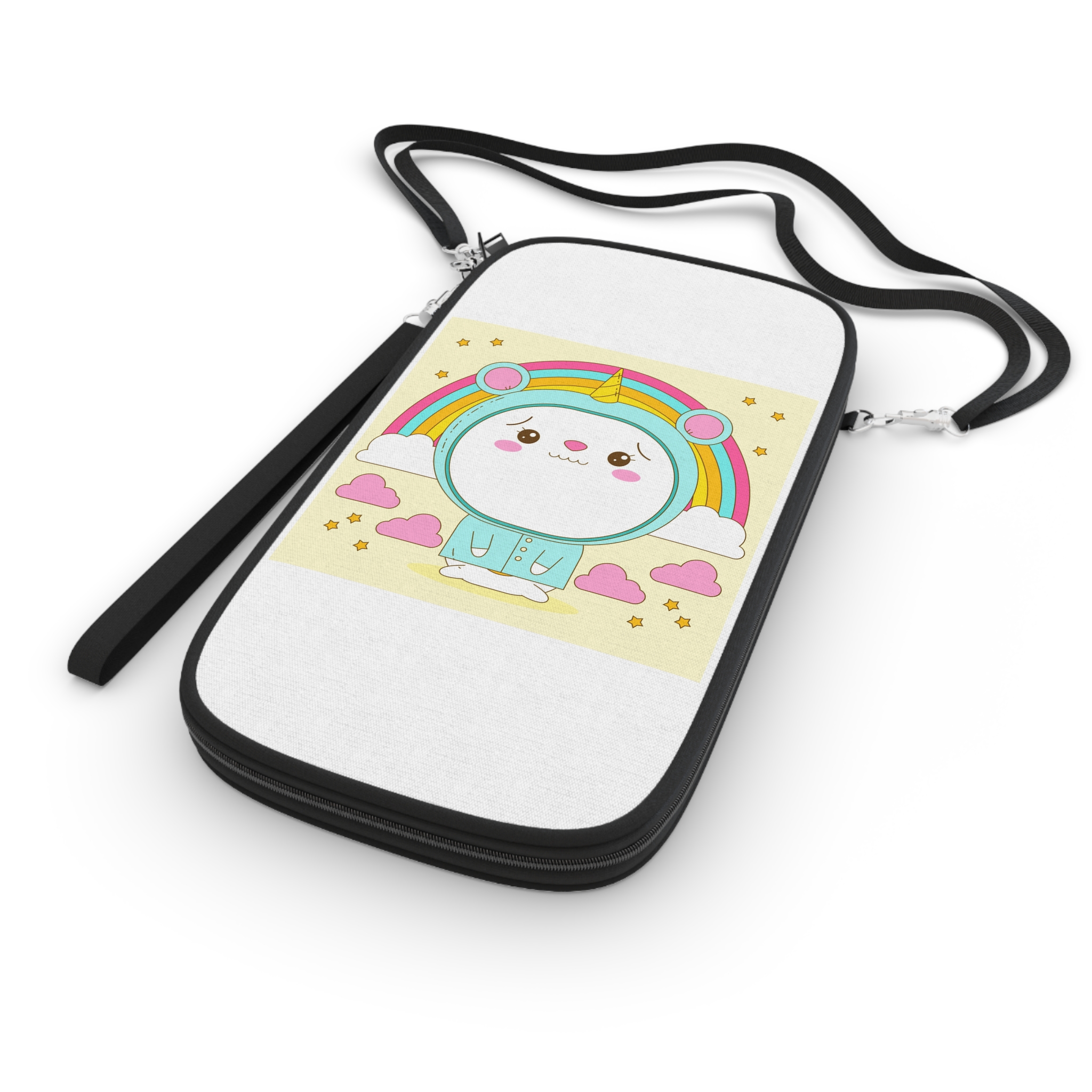 Hand Drawn Kawaii Animal Passport Wallet - Image 3