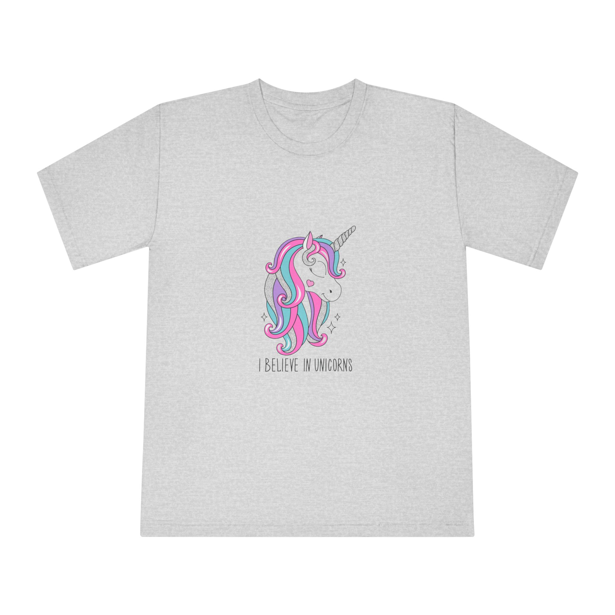 I Belive In Unicorns Copia Unisex Classic Crewneck T Shirt - Image 13