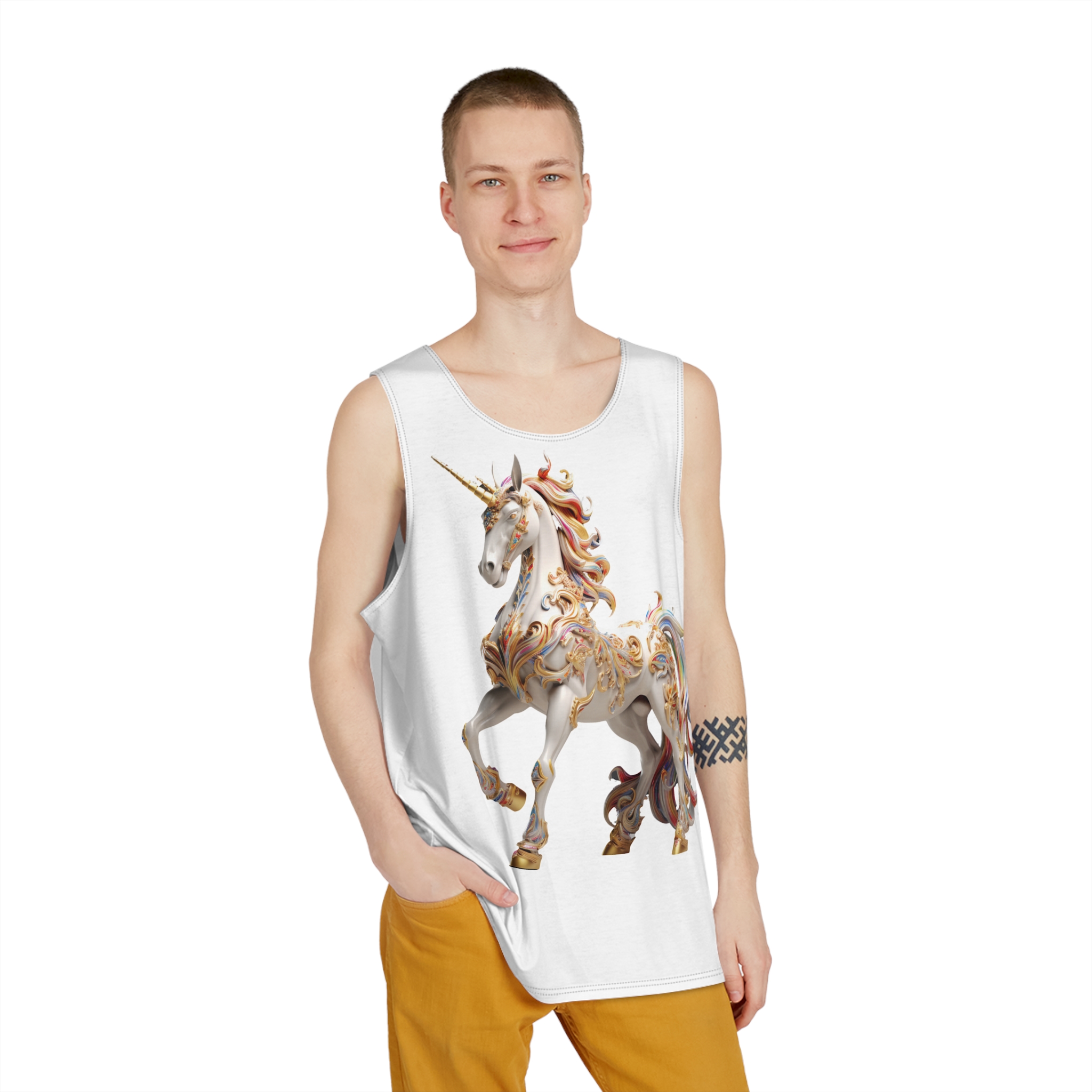Unicorns 156 Mens Tank Aop - Image 3