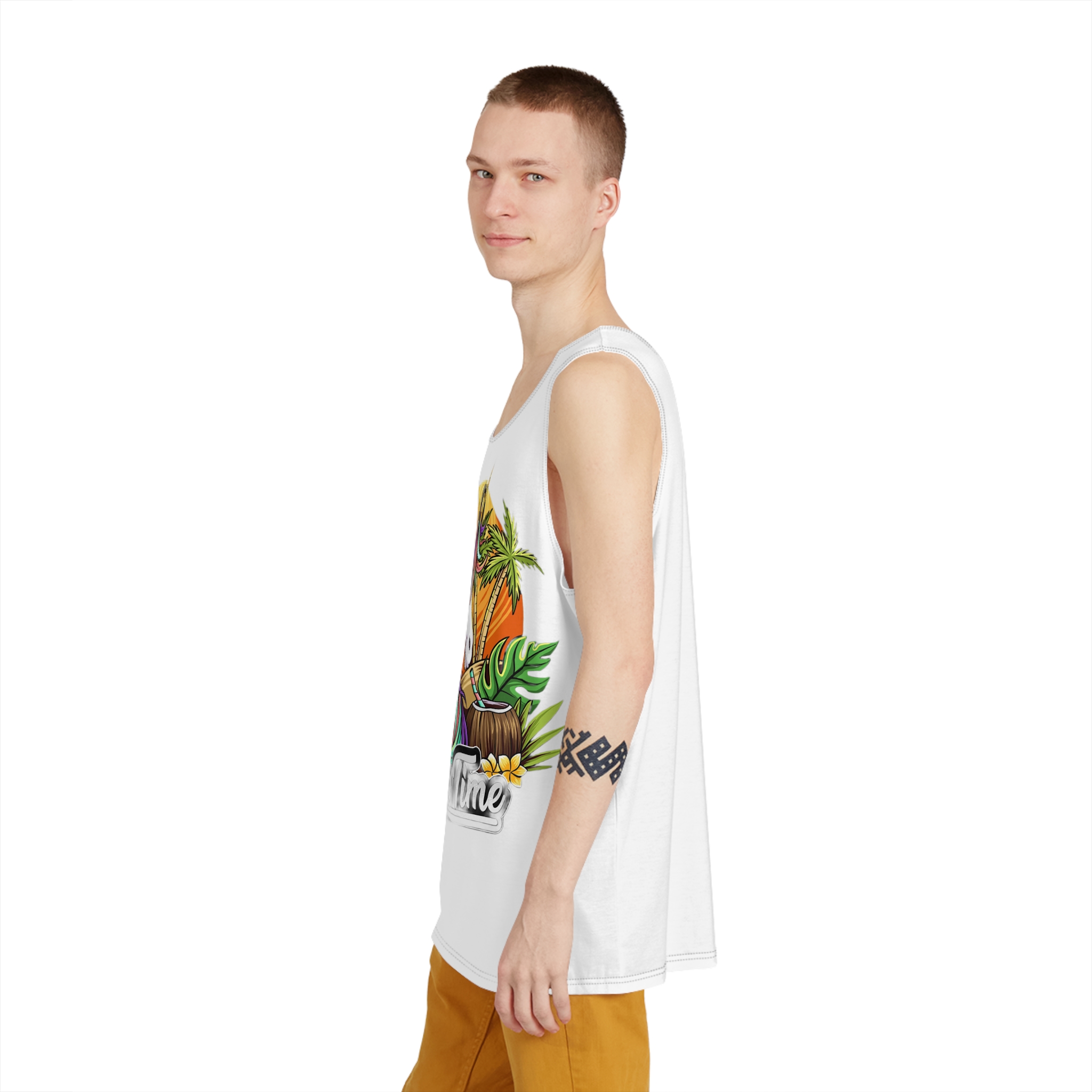 Unicorn V778 Mens Tank Aop