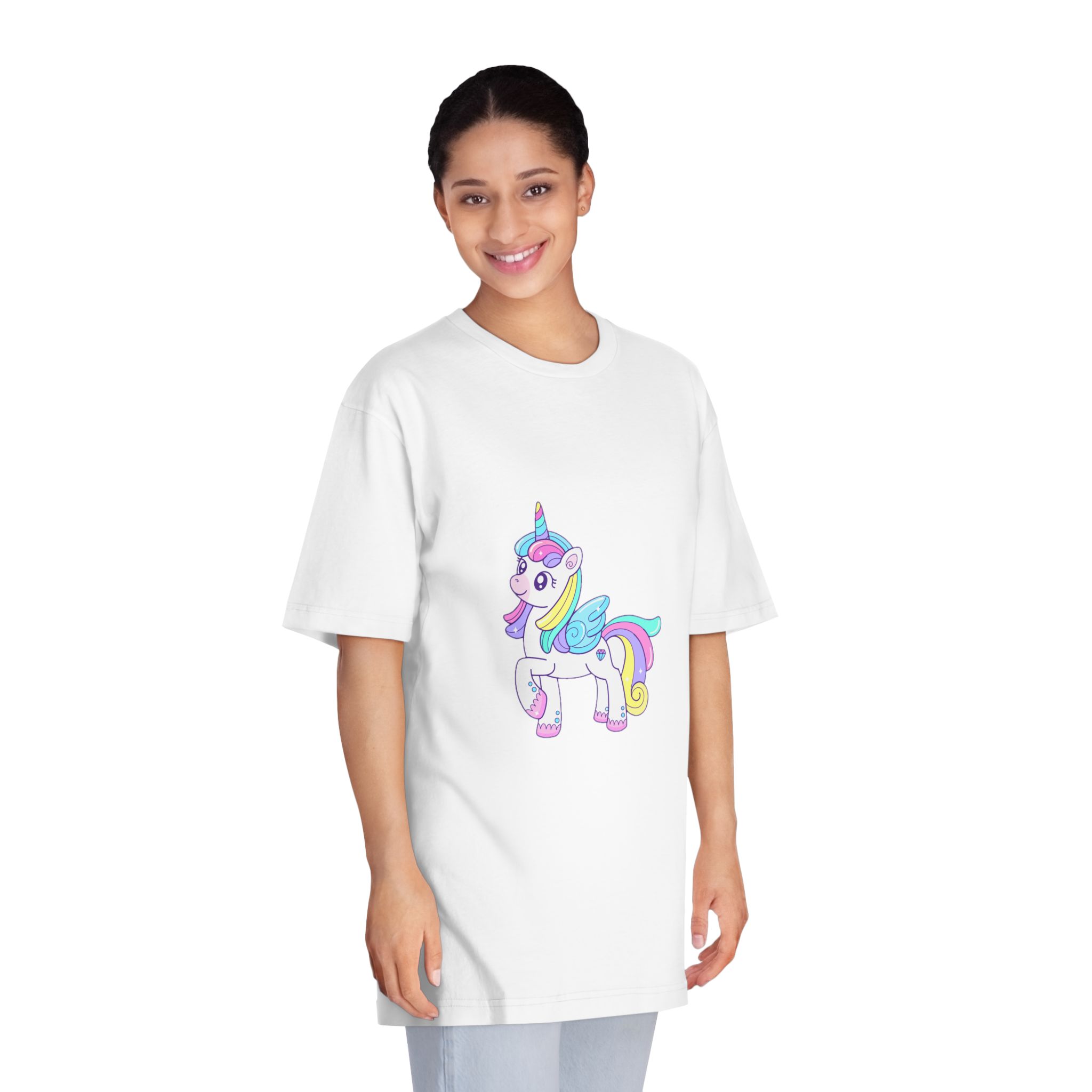 Unicorn V896 Unisex Classic Crewneck T Shirt - Image 3