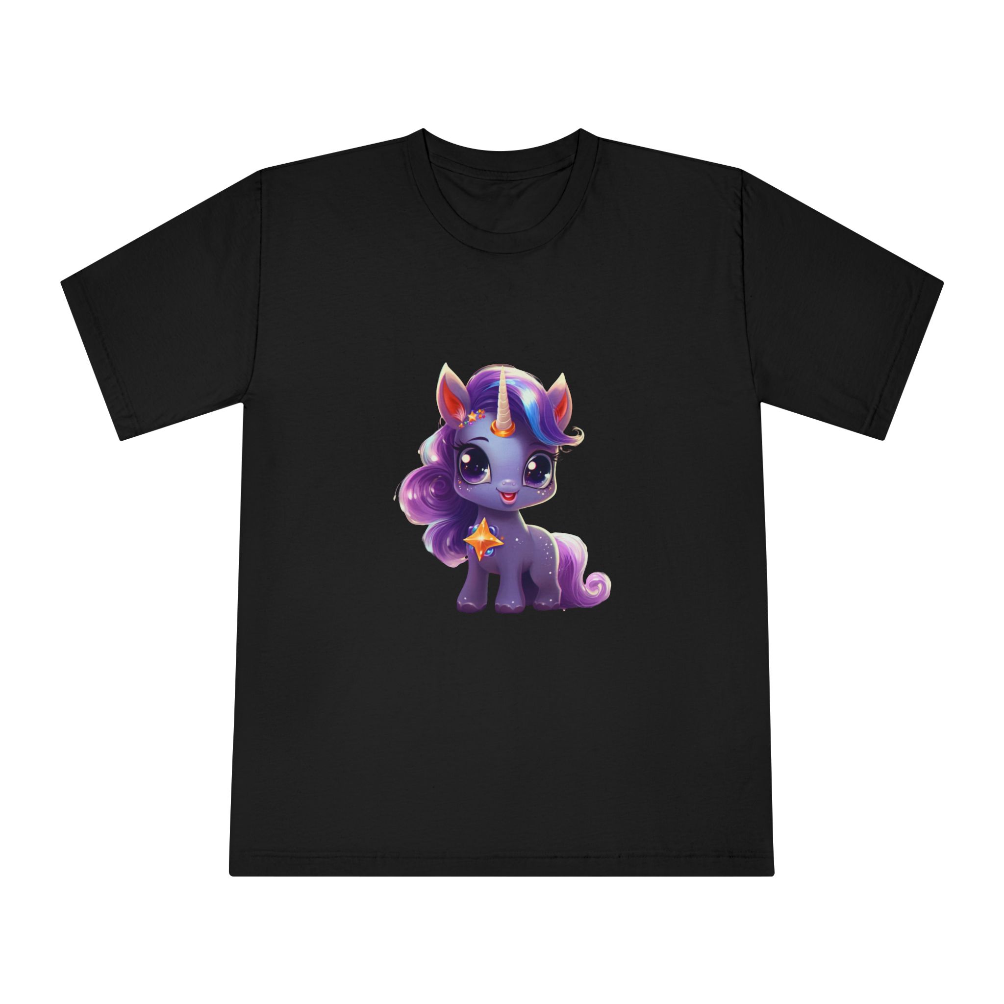 Unicorns 386 Unisex Classic Crewneck T Shirt - Image 5