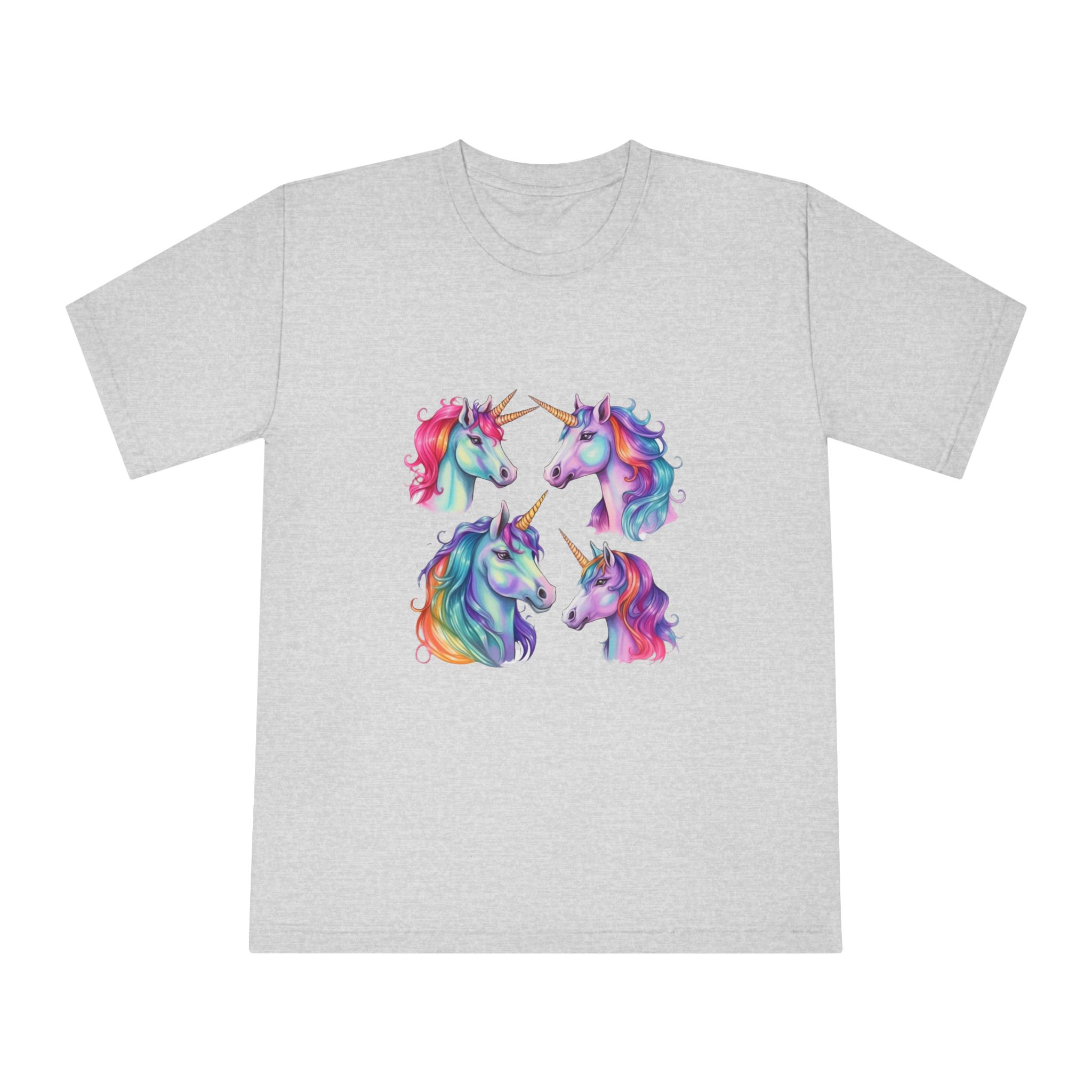 Unicorns 203 Unisex Classic Crewneck T Shirt - Image 13