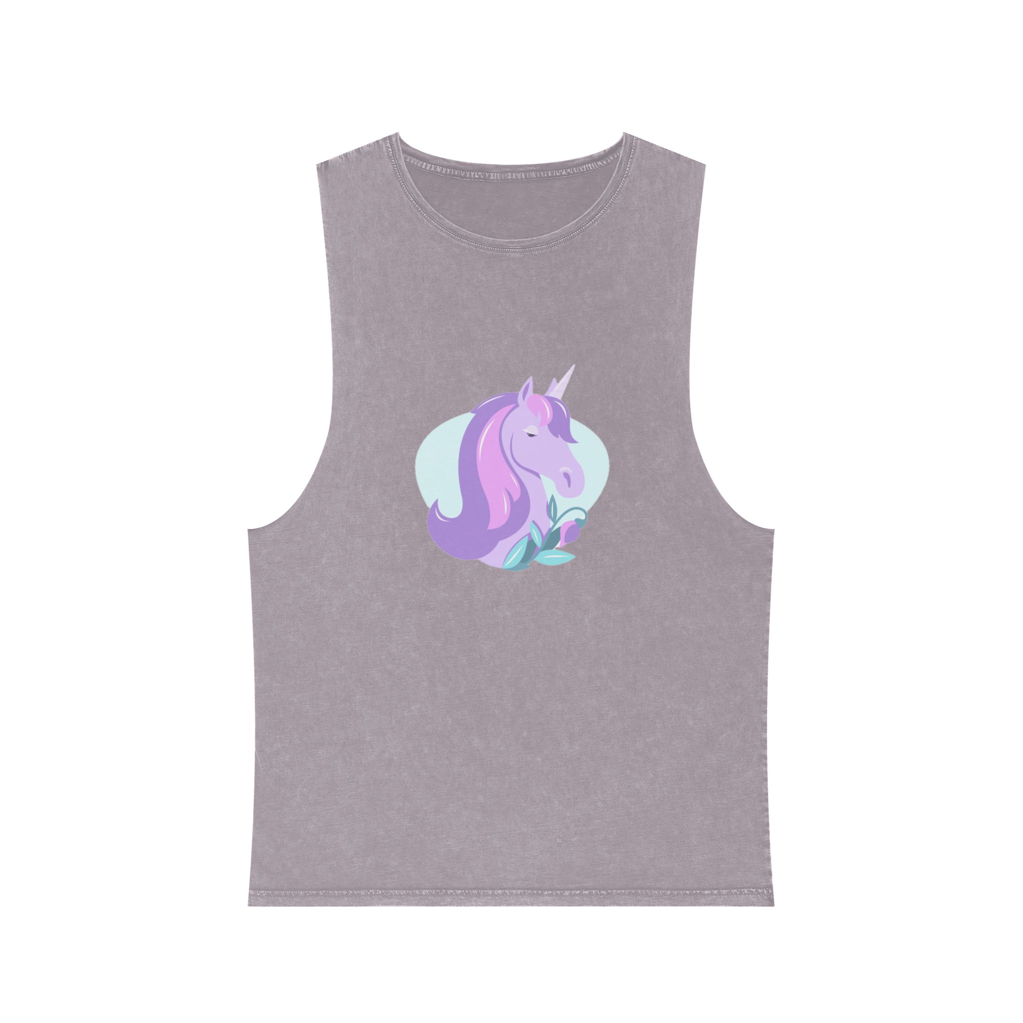 Unicorn V330 Unisex Stonewash Tank Top - Image 17