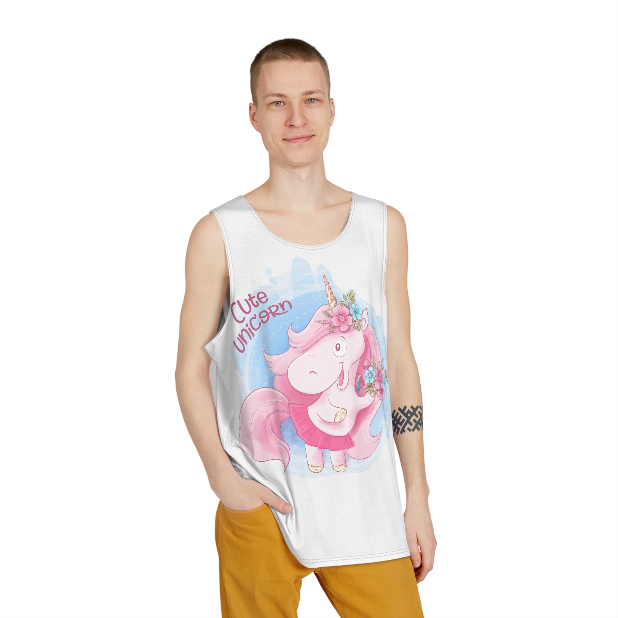 Unicorns 124 Mens Tank Aop - Image 3