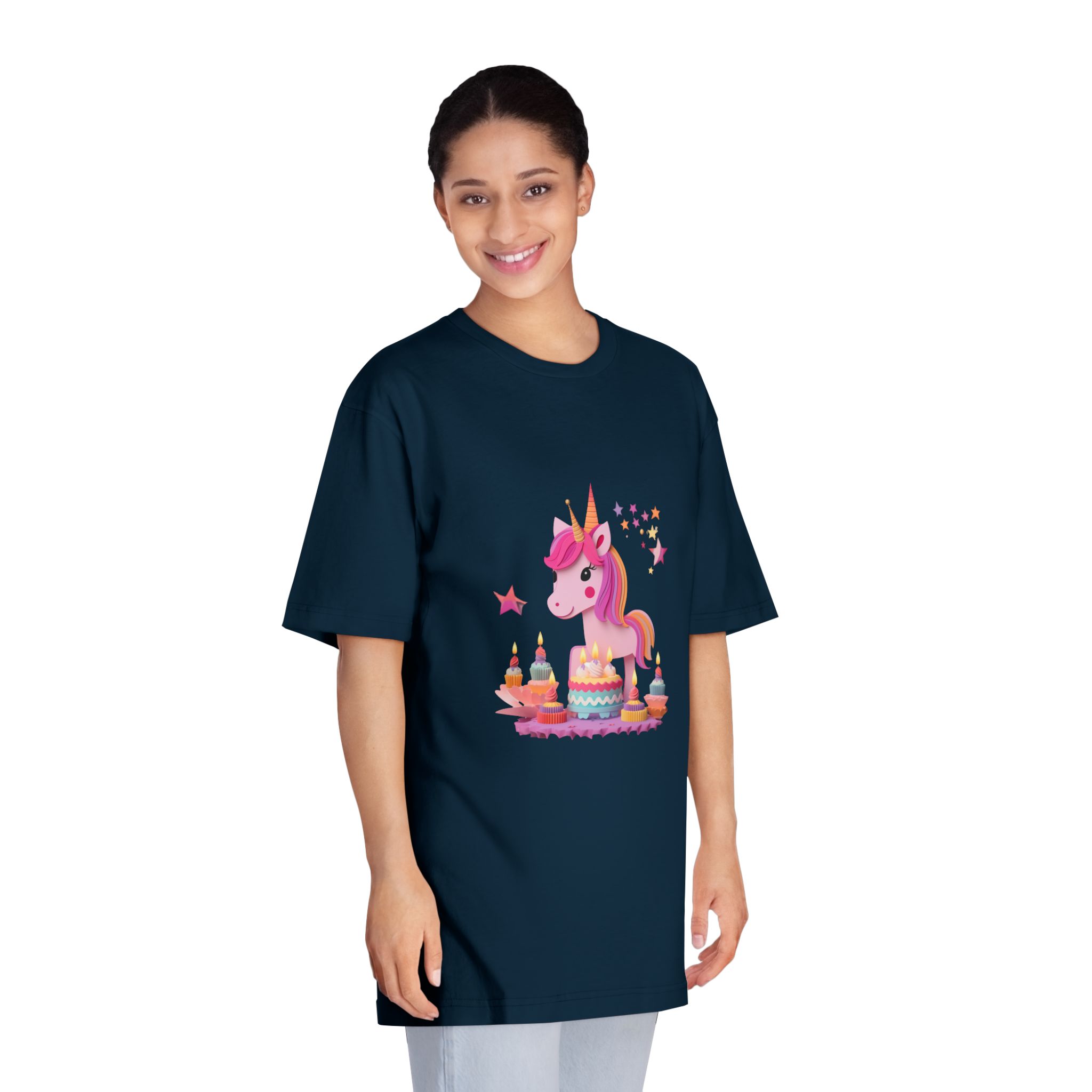 Unicorns 409 Unisex Classic Crewneck T Shirt - Image 19