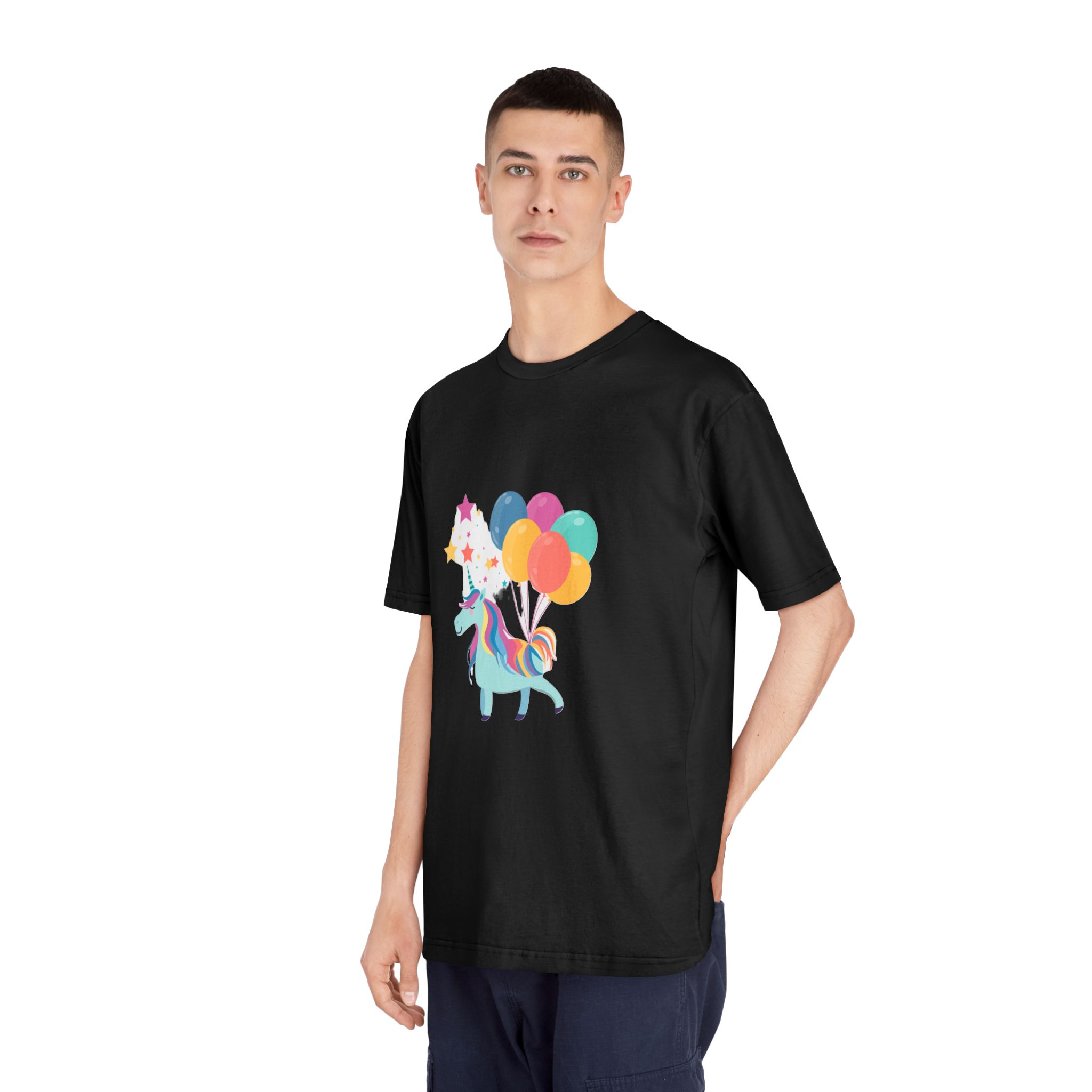 Unicorns 427 Unisex Classic Crewneck T Shirt - Image 8