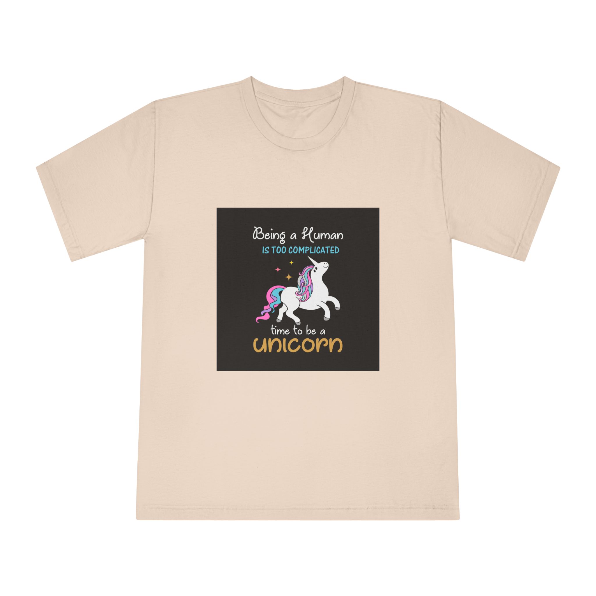 Unicorn 1 2 Unisex Classic Crewneck T Shirt - Image 9