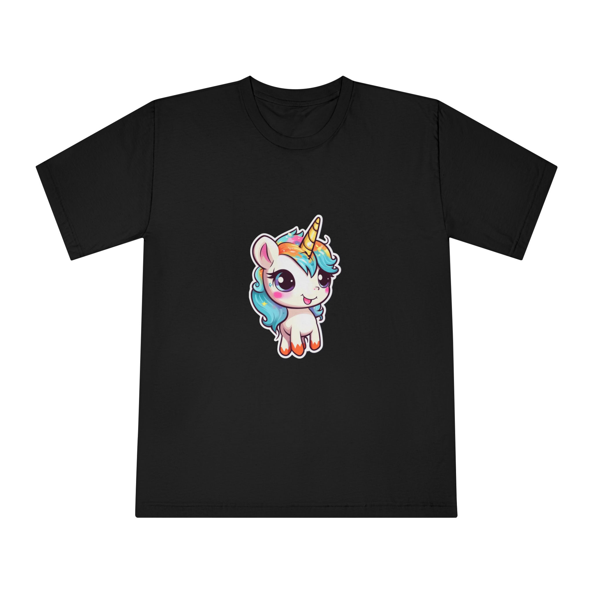 Unicorns 393 Unisex Classic Crewneck T Shirt - Image 5