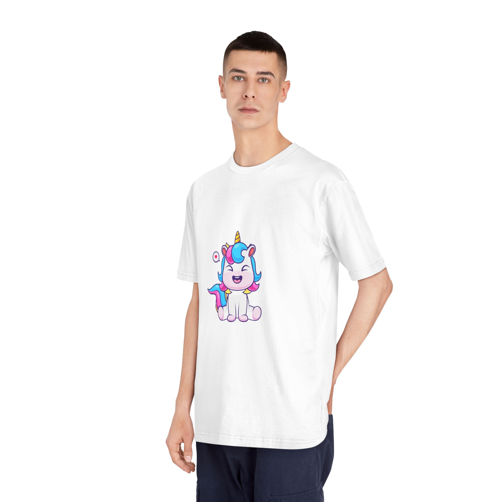 Unicorns 16 Unisex Classic Crewneck T Shirt - Image 4