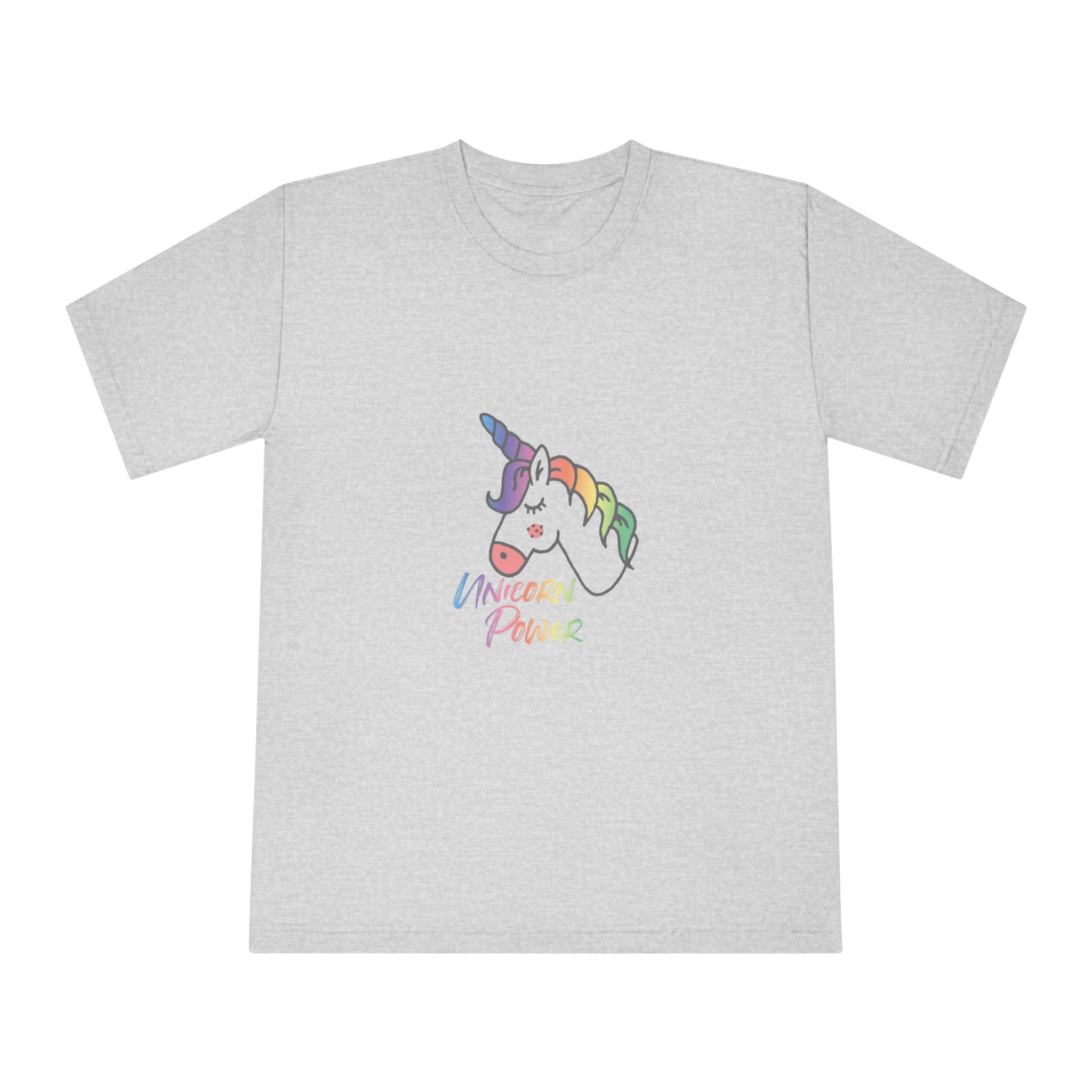 Cute Magical Unicorn Hand Drawn Illustration Unisex Classic Crewneck T Shirt - Image 13